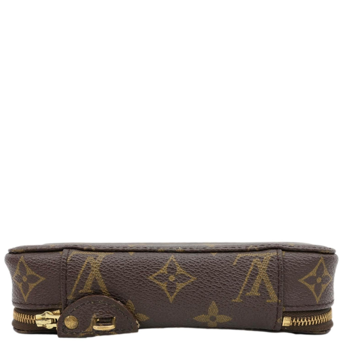 LOUIS VUITTON Monte Carlo Monogram Canvas Jewelry Case Brown