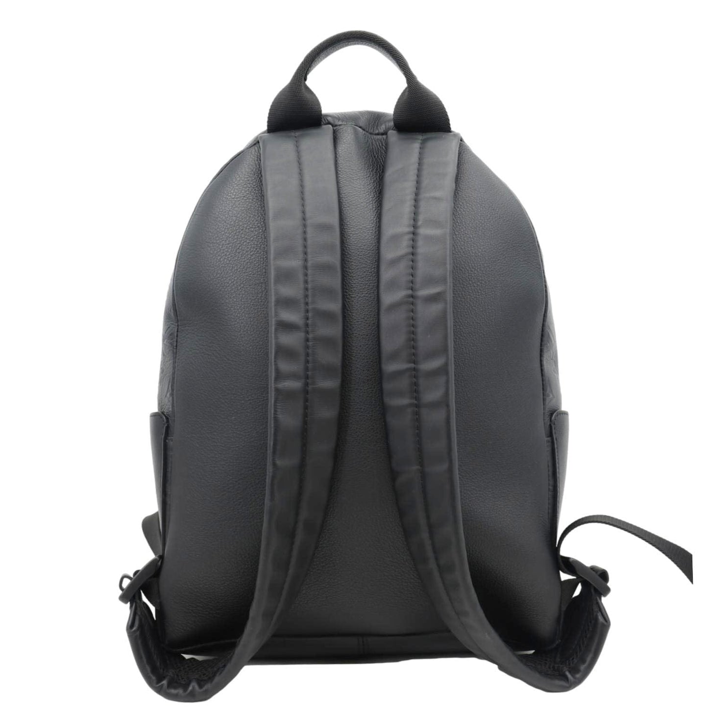 LOUIS VUITTON Discovery PM Calfskin Monogram Shadow Backpack Bag Black