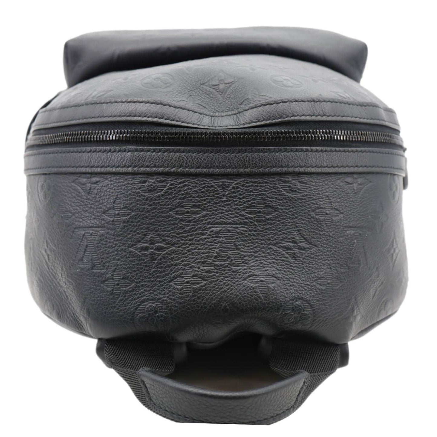 LOUIS VUITTON Discovery PM Calfskin Monogram Shadow Backpack Bag Black