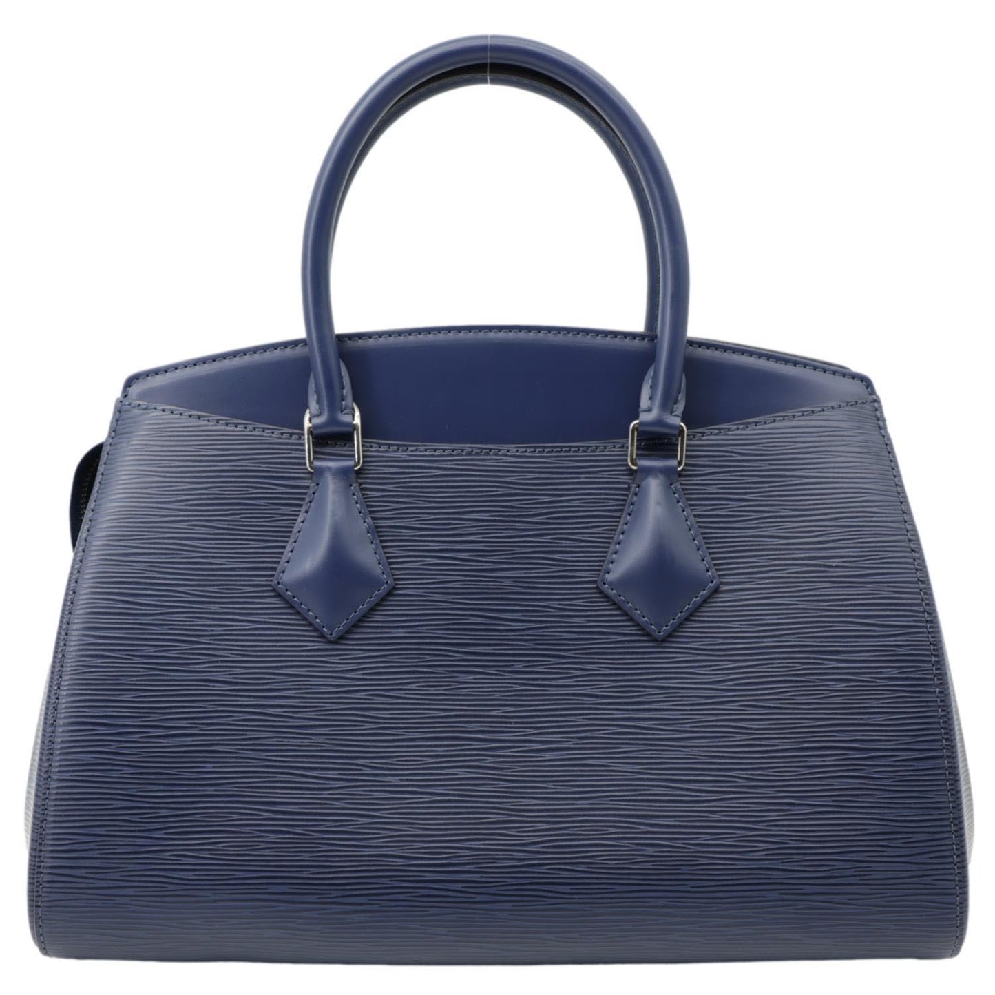 LOUIS VUITTON Soufflot NM MM Epi Leather Crossbody Bag Navy Blue