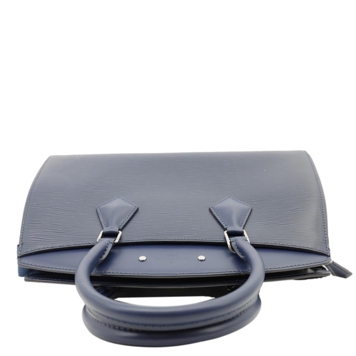 LOUIS VUITTON Soufflot NM MM Epi Leather Crossbody Bag Navy Blue
