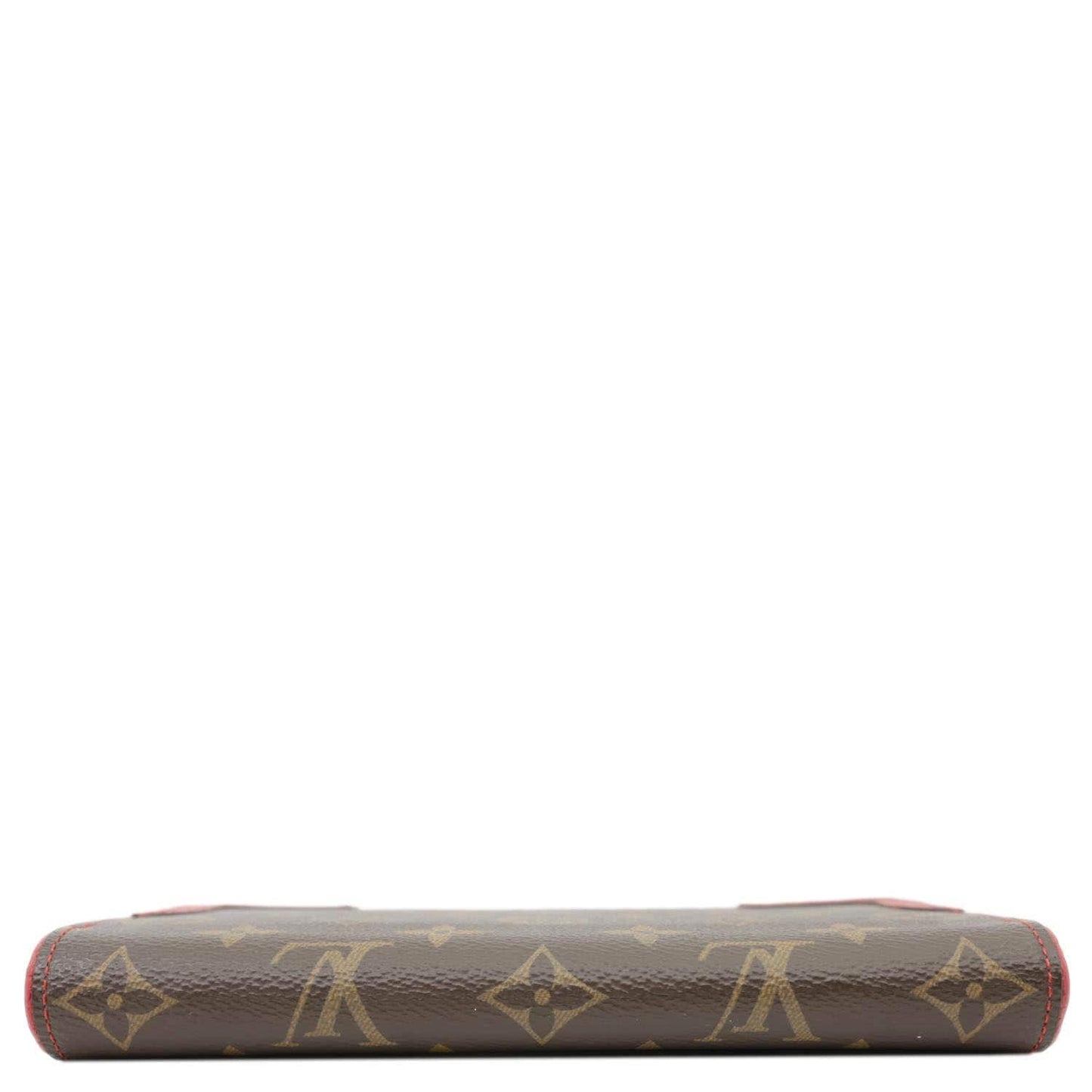 LOUIS VUITTON Retiro Monogram Canvas Zippy Wallet Cerise Red
