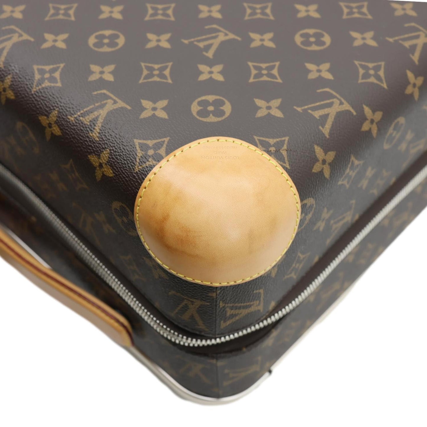 LOUIS VUITTON Horizon 55 Monogram Canvas Travel Bag Brown