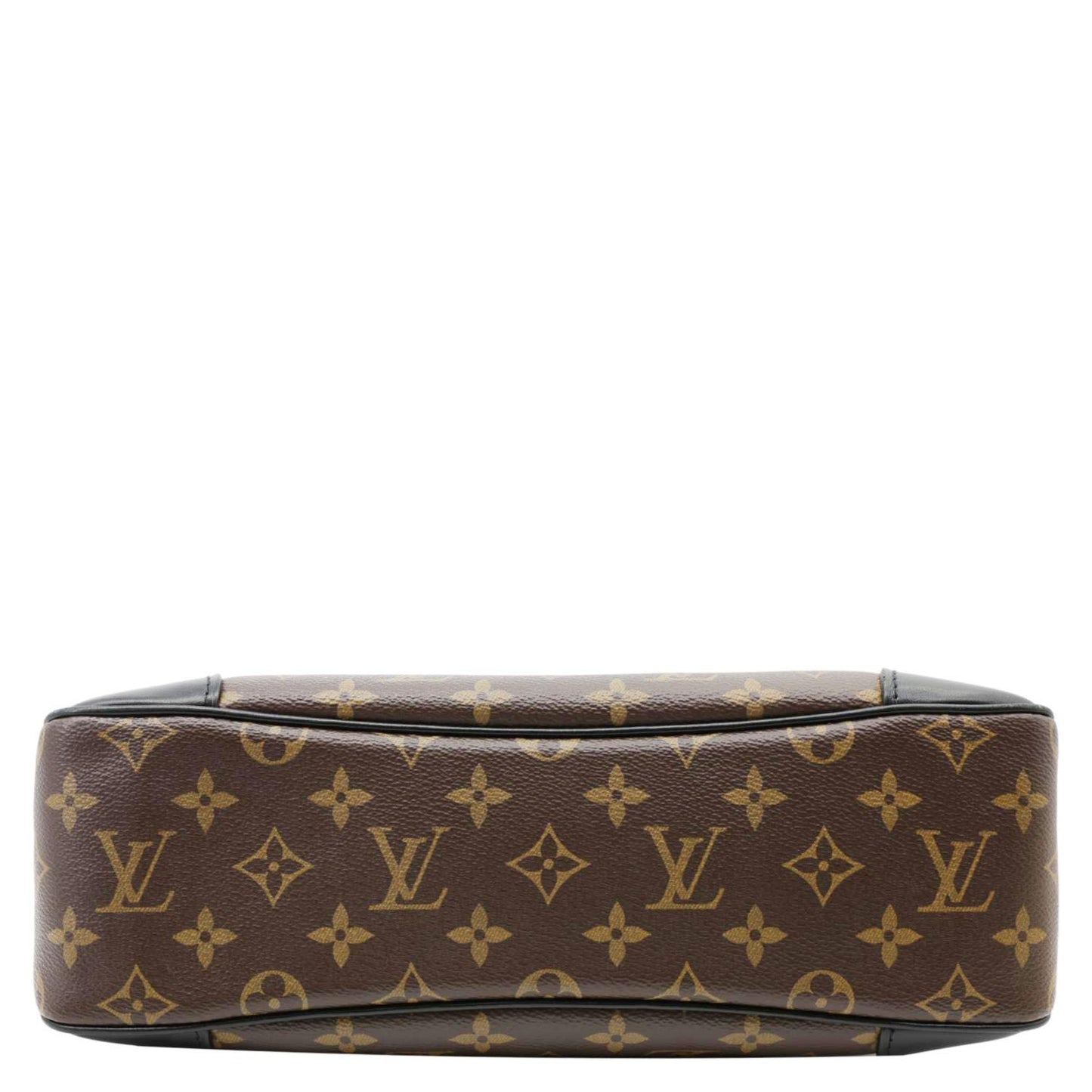 LOUIS VUITTON Odeon NM MM Monogram Canvas Shoulder Bag Black