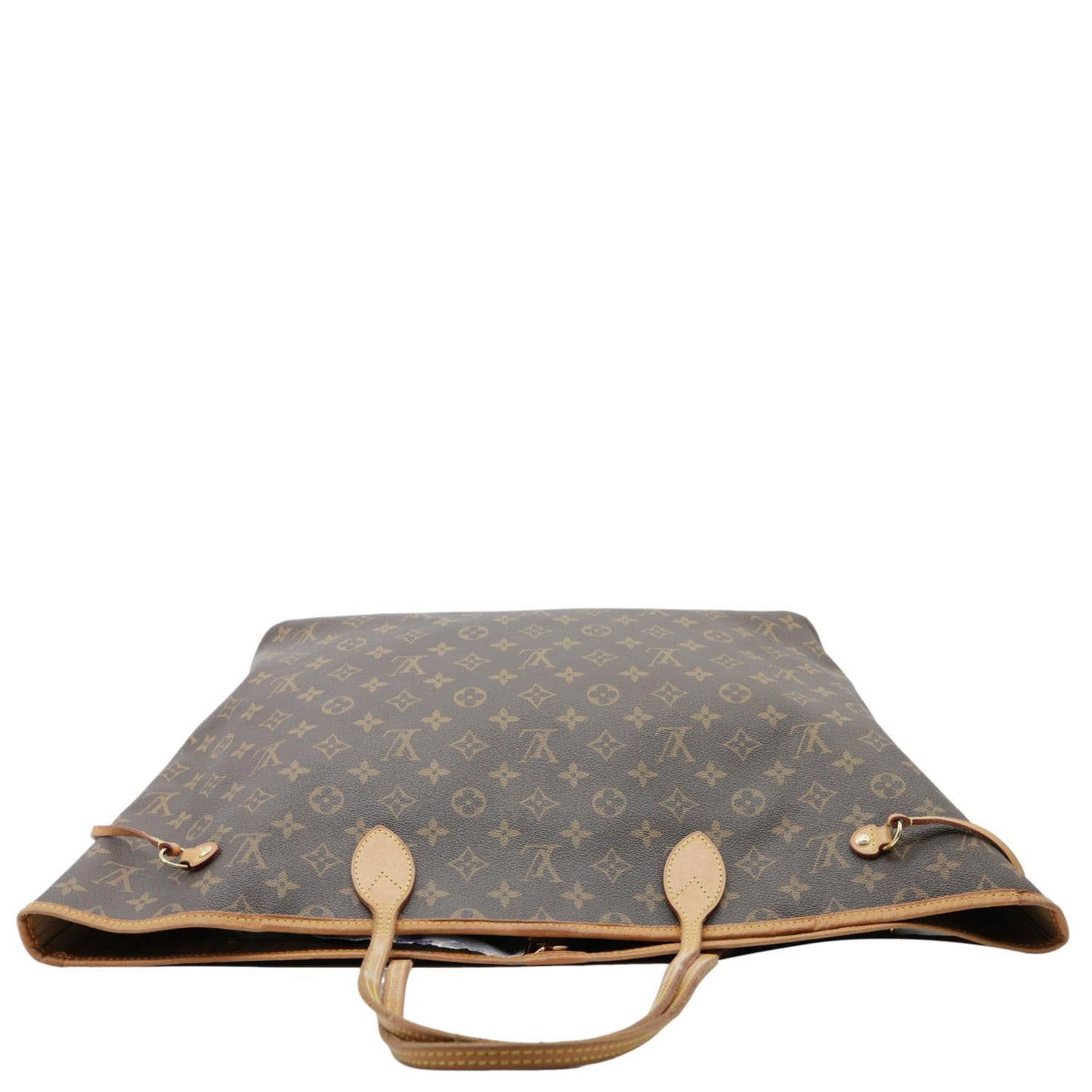 LOUIS VUITTON Neverfull GM Monogram Canvas Tote Bag Brown