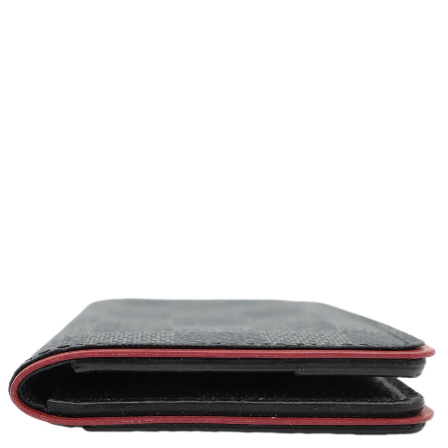 LOUIS VUITTON Pocket Organiser Damier Graphite Wallet Grey