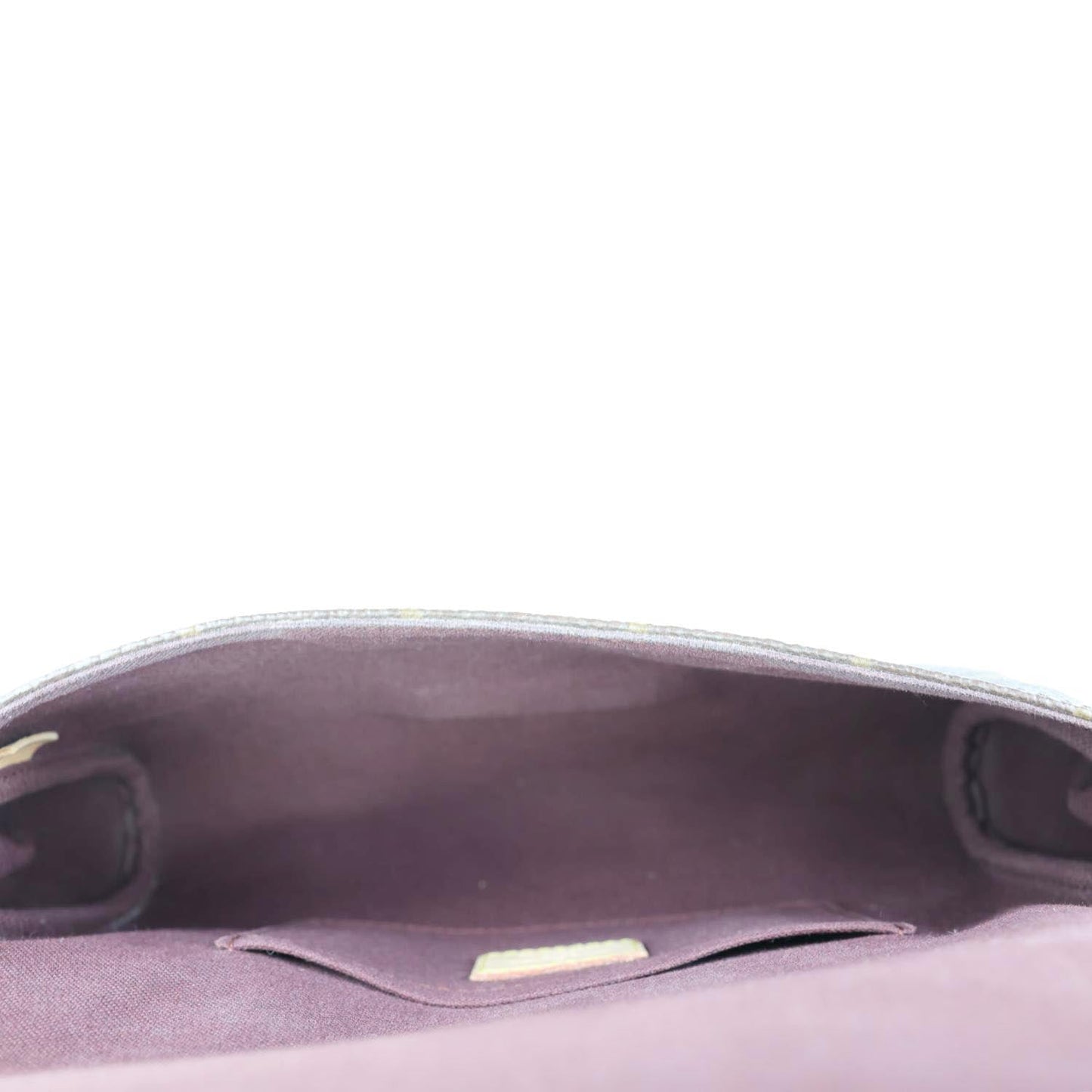 LOUIS VUITTON Favorite MM Monogram Canvas Shoulder Bag Brown
