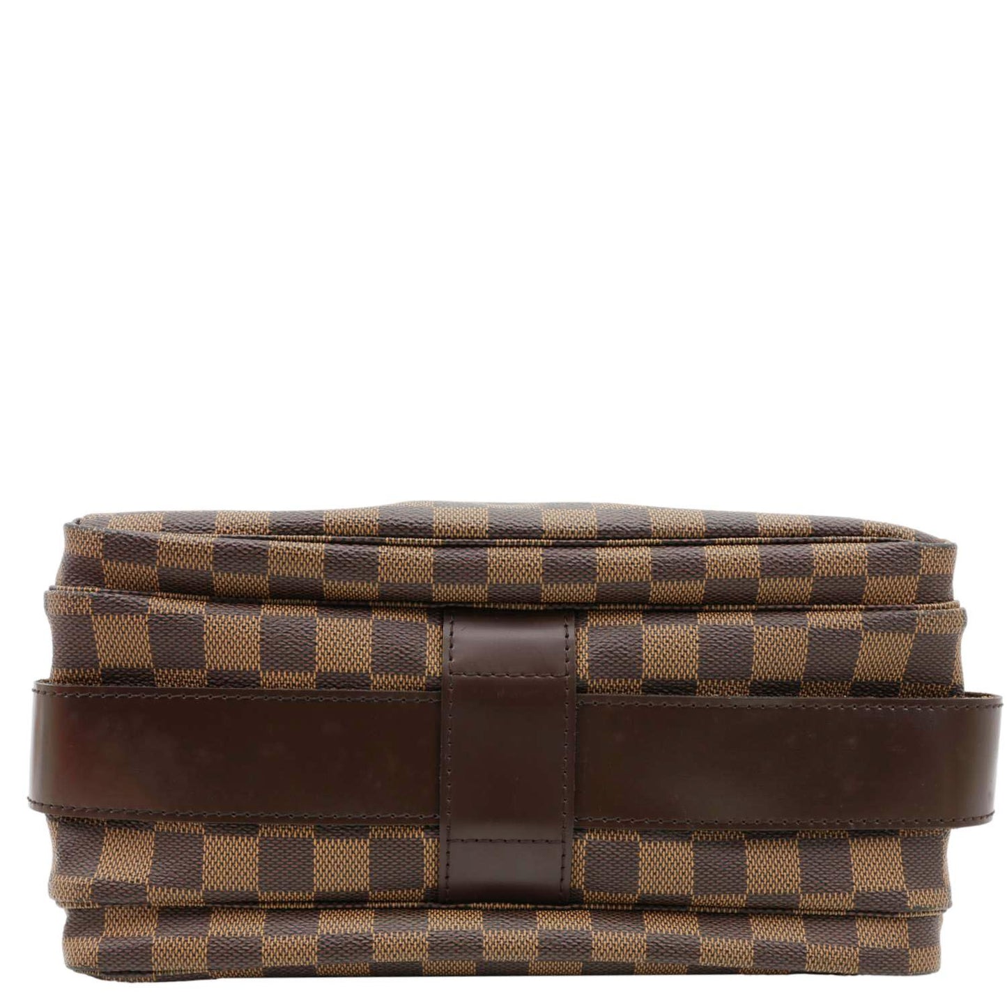 LOUIS VUITTON Naviglio Damier Ebene Messenger Bag Brown