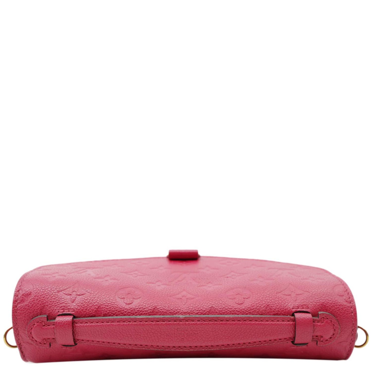 LOUIS VUITTON Metis Pochette Empreinte Leather Crossbody Bag Fuchsia