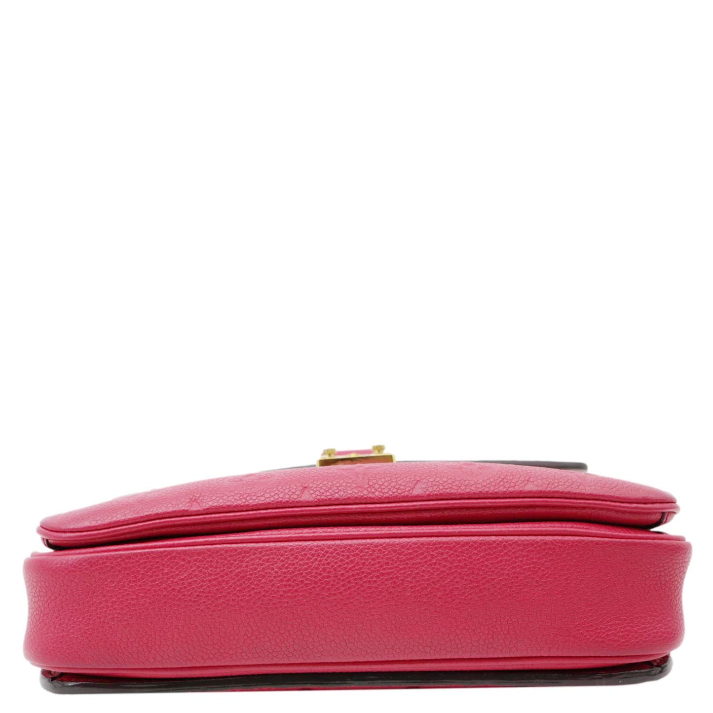 LOUIS VUITTON Metis Pochette Empreinte Leather Crossbody Bag Fuchsia