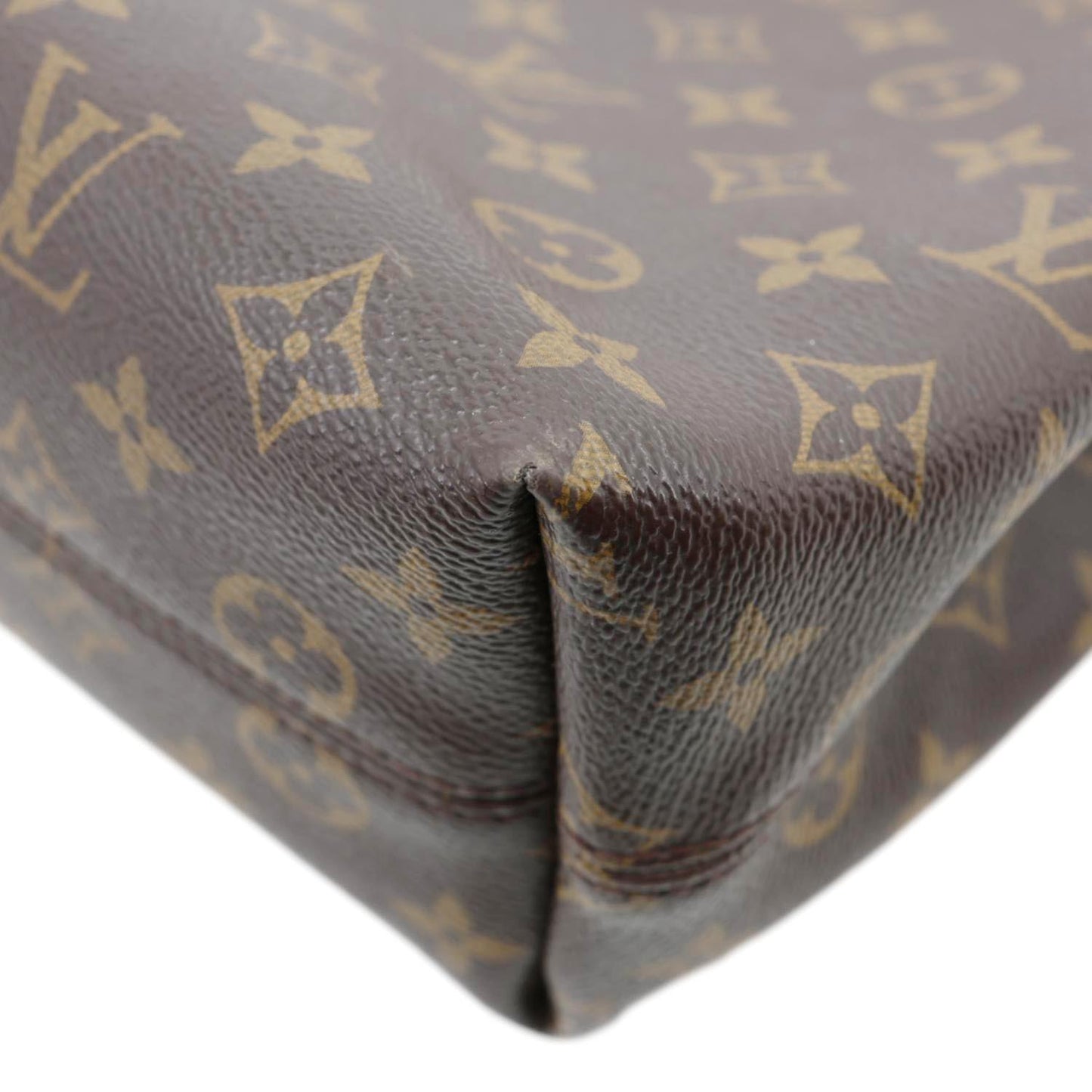 LOUIS VUITTON Graceful PM Monogram Canvas Hobo Shoulder Bag Brown