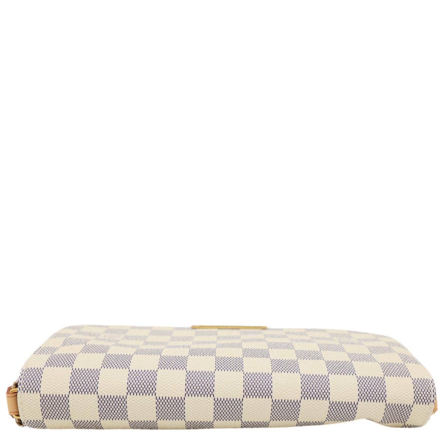 LOUIS VUITTON Favorite MM Damier Azur Crossbody Bag White