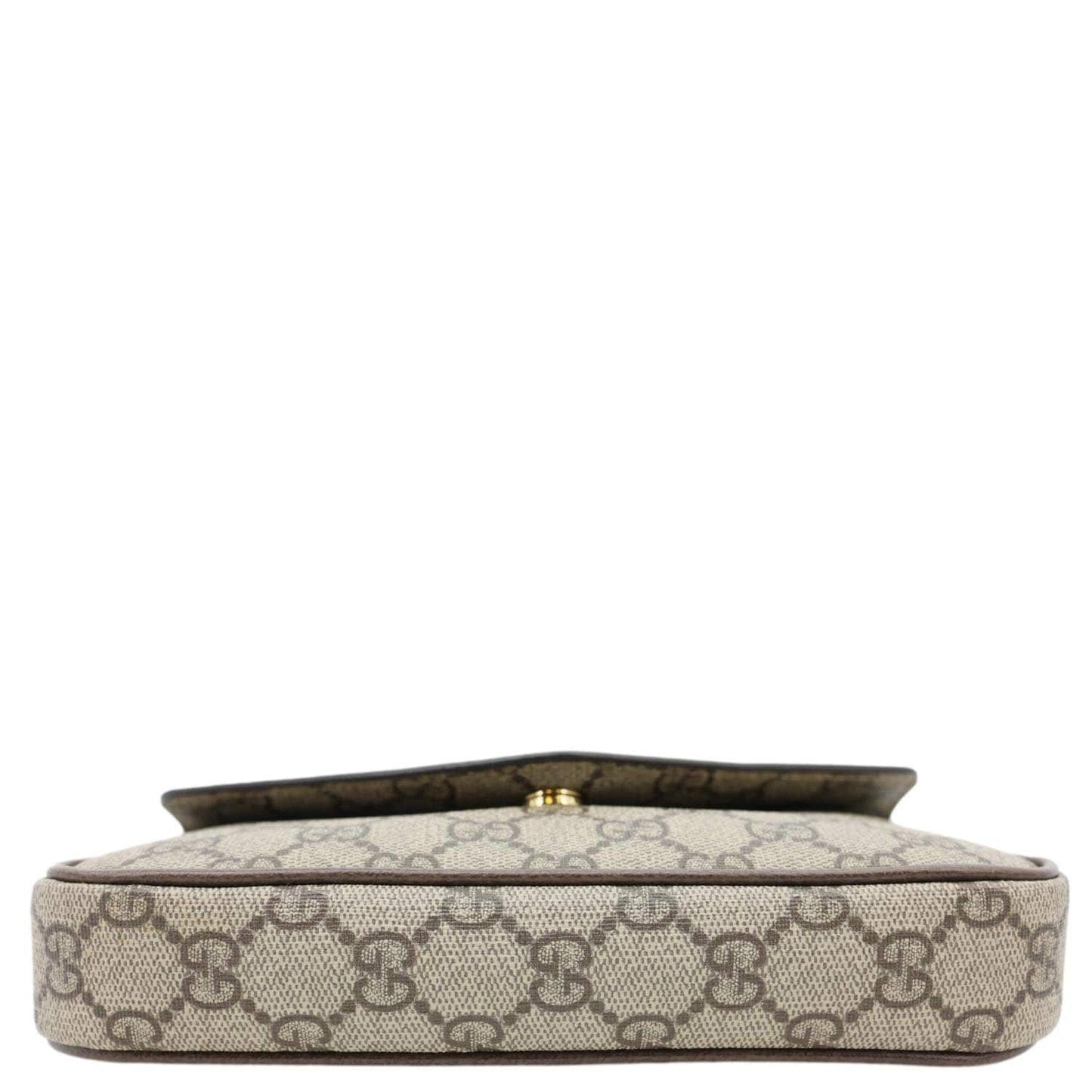 GUCCI Ophidia Pochette GG Supreme Canvas Shoulder Bag Beige 764961