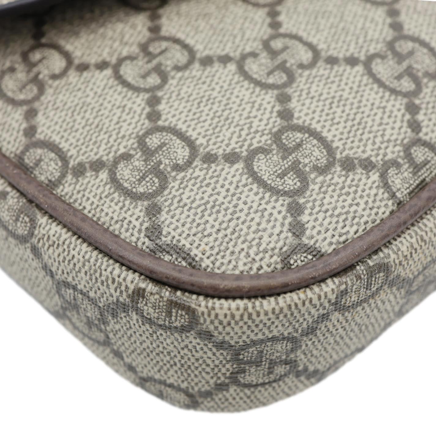 GUCCI Ophidia Pochette GG Supreme Canvas Shoulder Bag Beige 764961
