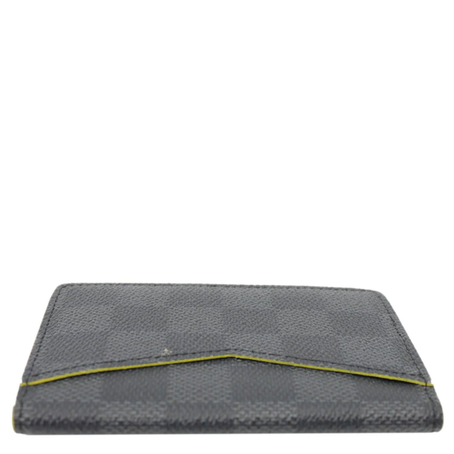 LOUIS VUITTON Virgil Abloh Rainbow Logo Damier Graphite Pocket Organizer Wallet Black