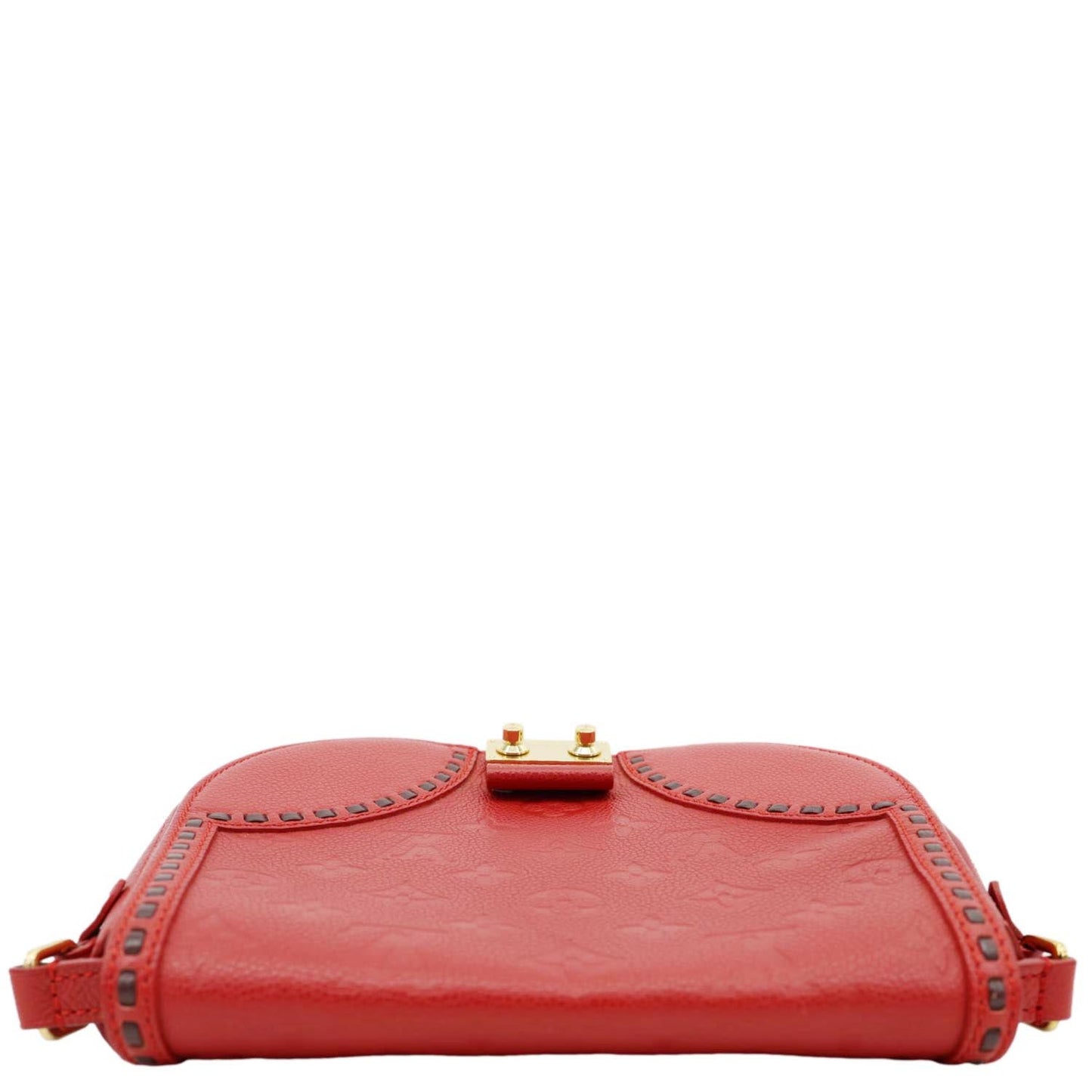 LOUIS VUITTON Junot Monogram Empreinte Leather Shoulder Bag Cherry