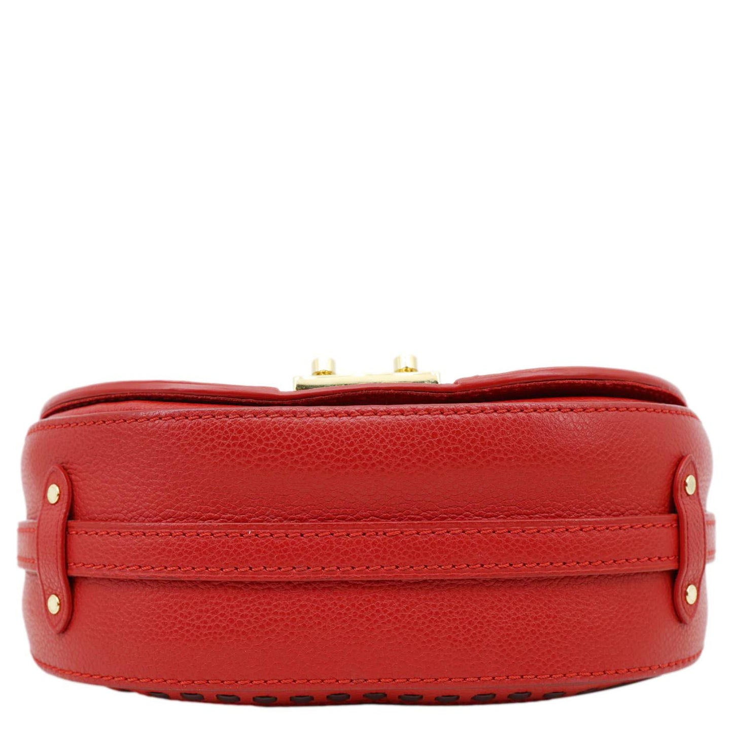 LOUIS VUITTON Junot Monogram Empreinte Leather Shoulder Bag Cherry