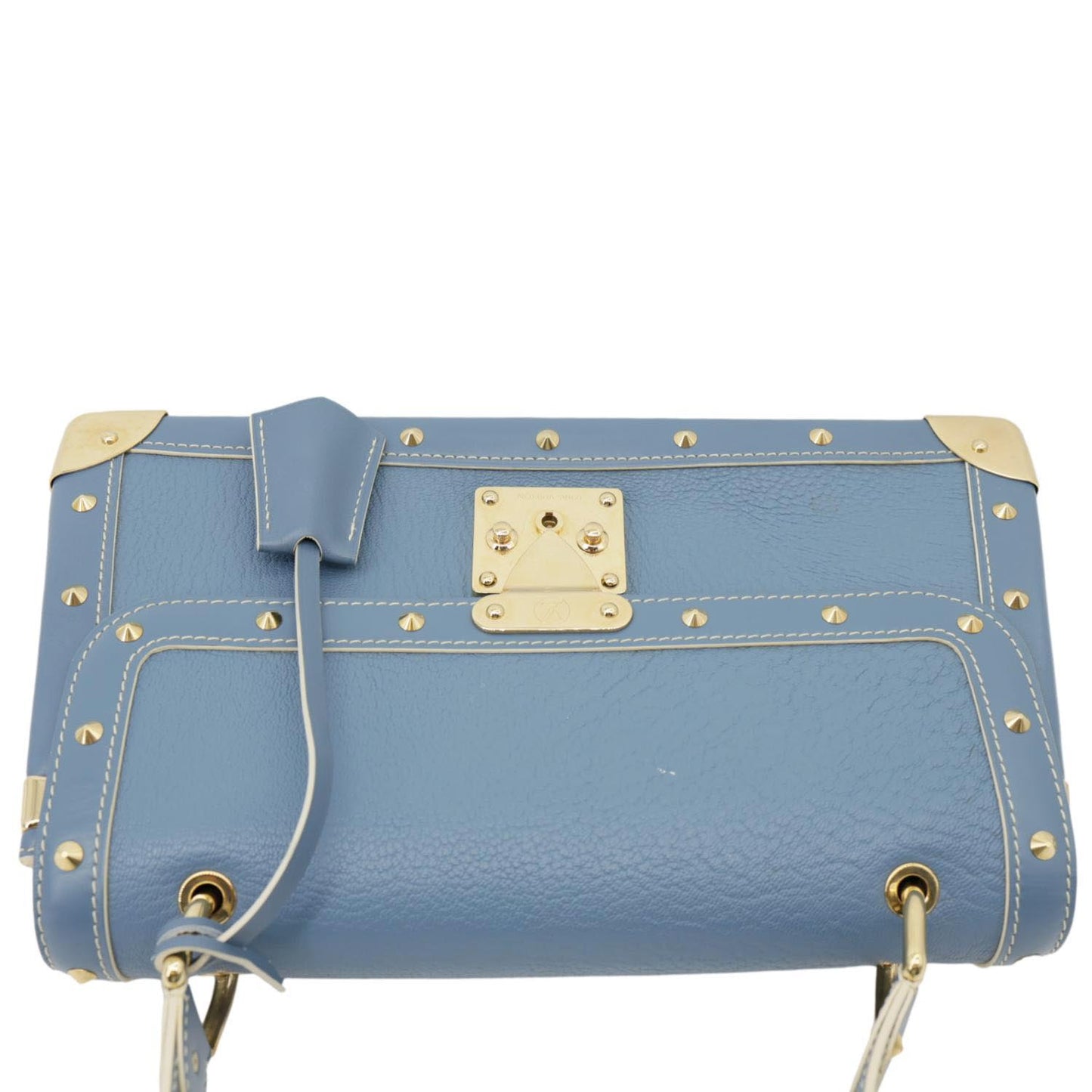 LOUIS VUITTON Suhali Le Talentueux Leather Shoulder Bag Blue