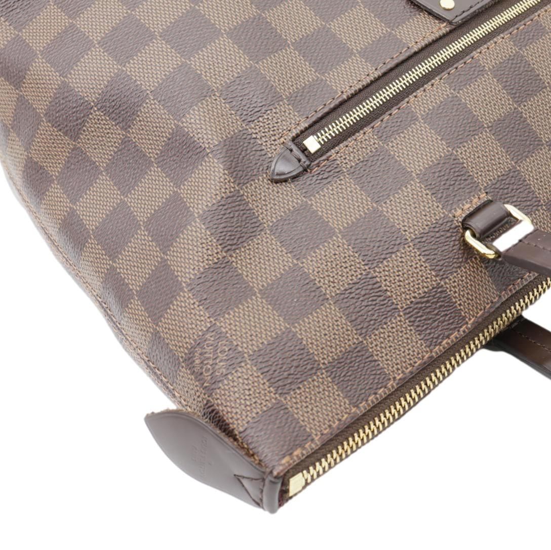 LOUIS VUITTON Iena PM Damier Ebene Shoulder Bag Brown