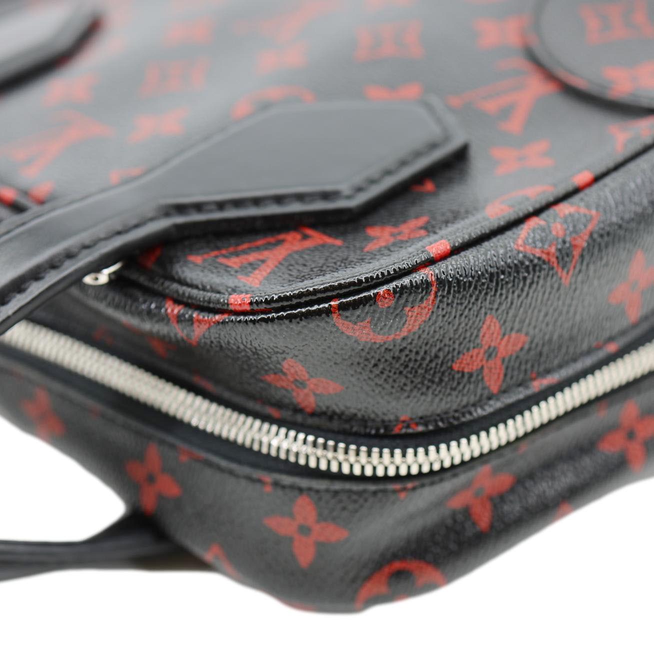 LOUIS VUITTON Dora BB Monogram Infrarouge Shoulder Bag Black