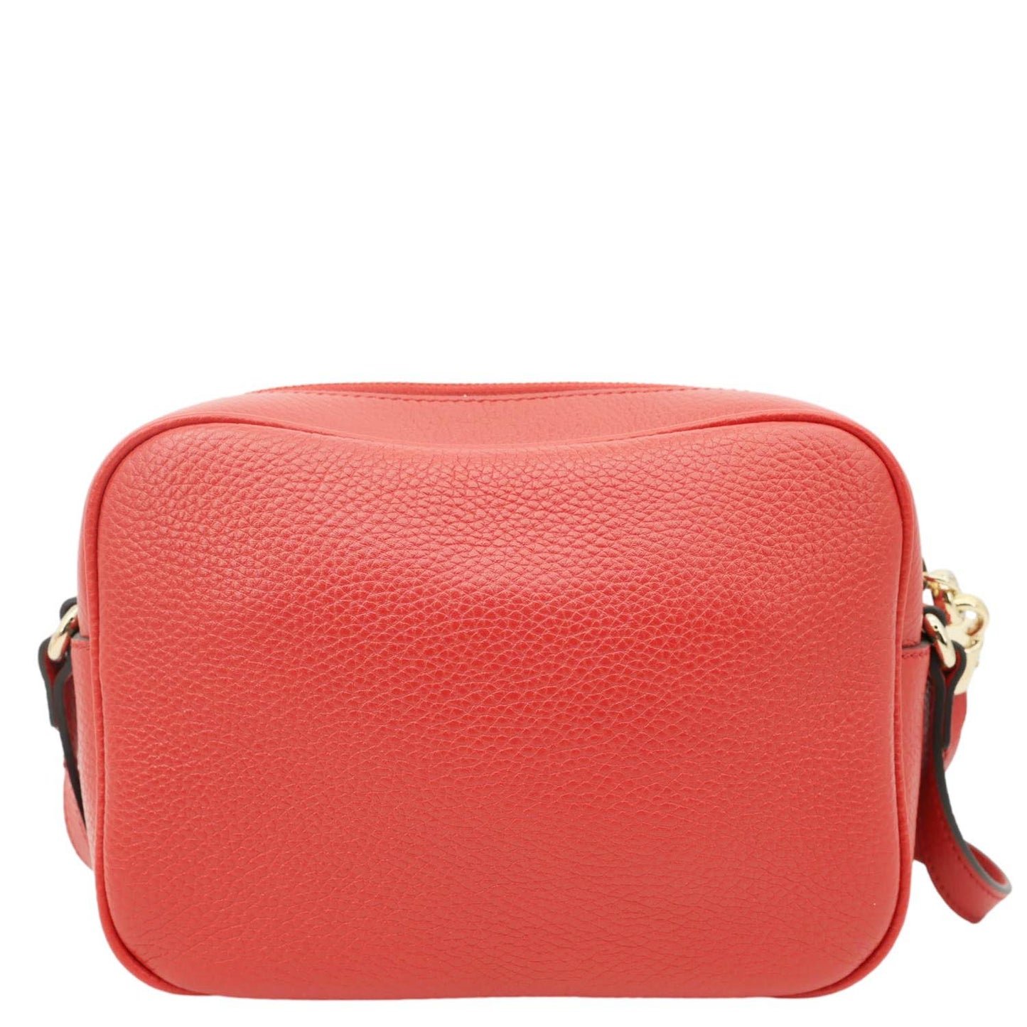 GUCCI Soho Disco Small Leather Crossbody Bag Red 308364