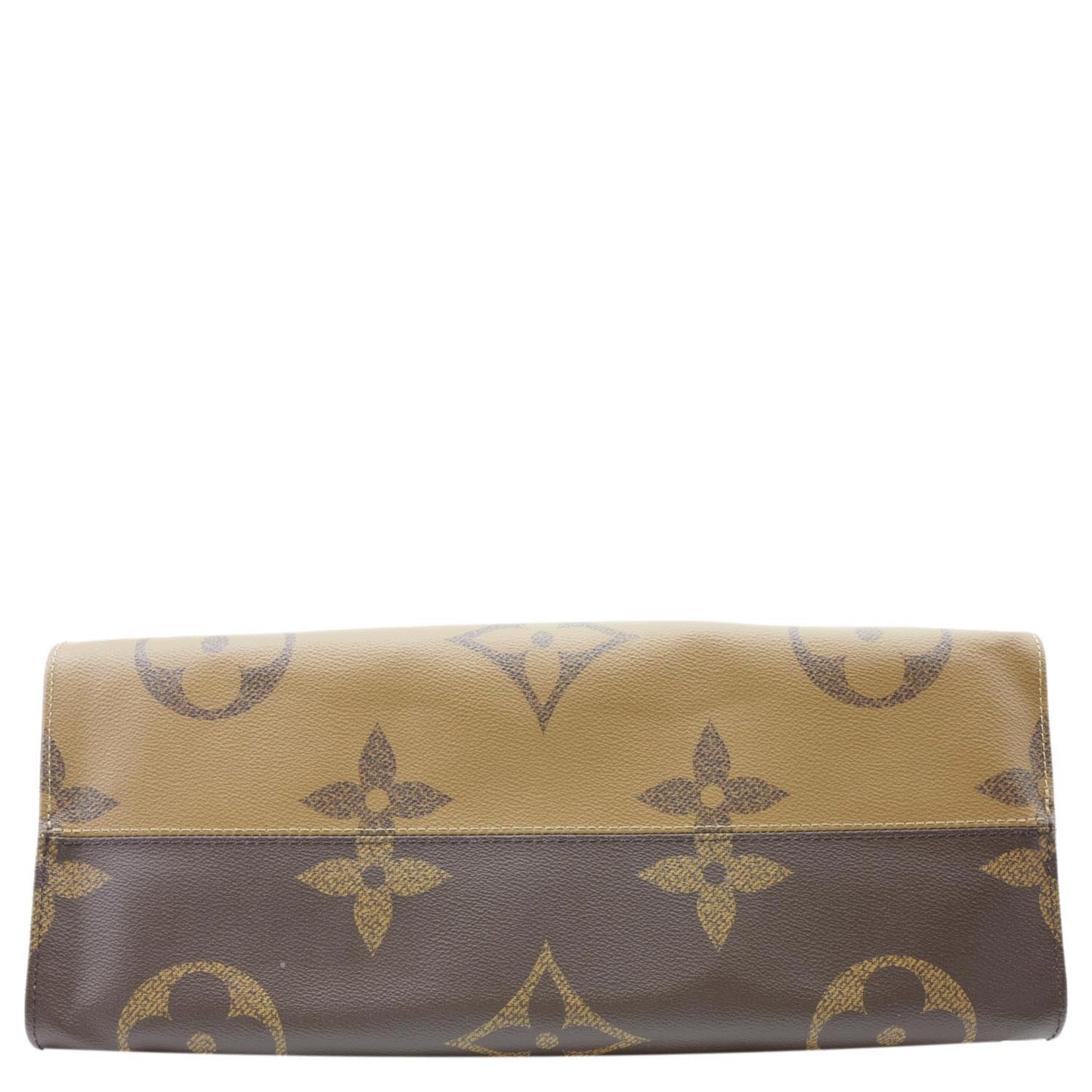 LOUIS VUITTON Onthego GM Giant Monogram Canvas Tote Bag Brown
