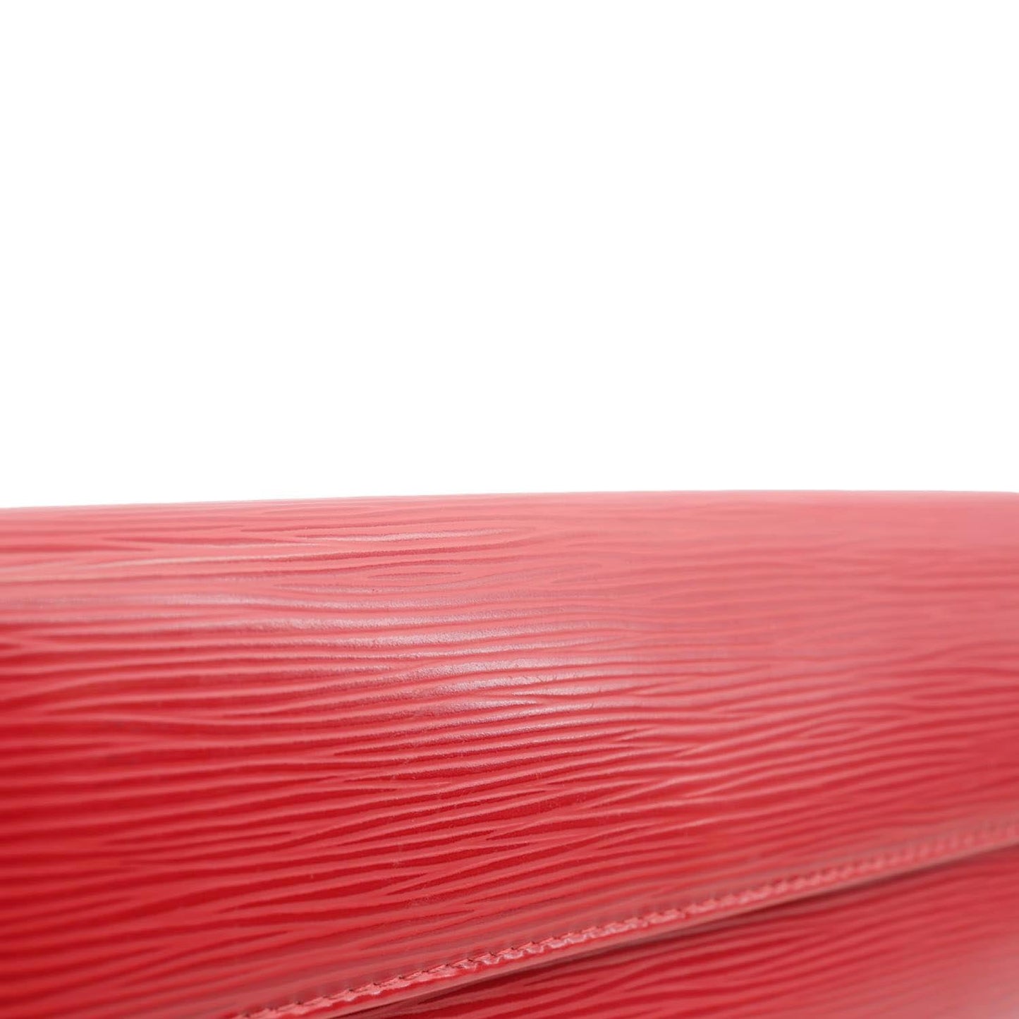 LOUIS VUITTON Sarah Epi Leather Wallet Red