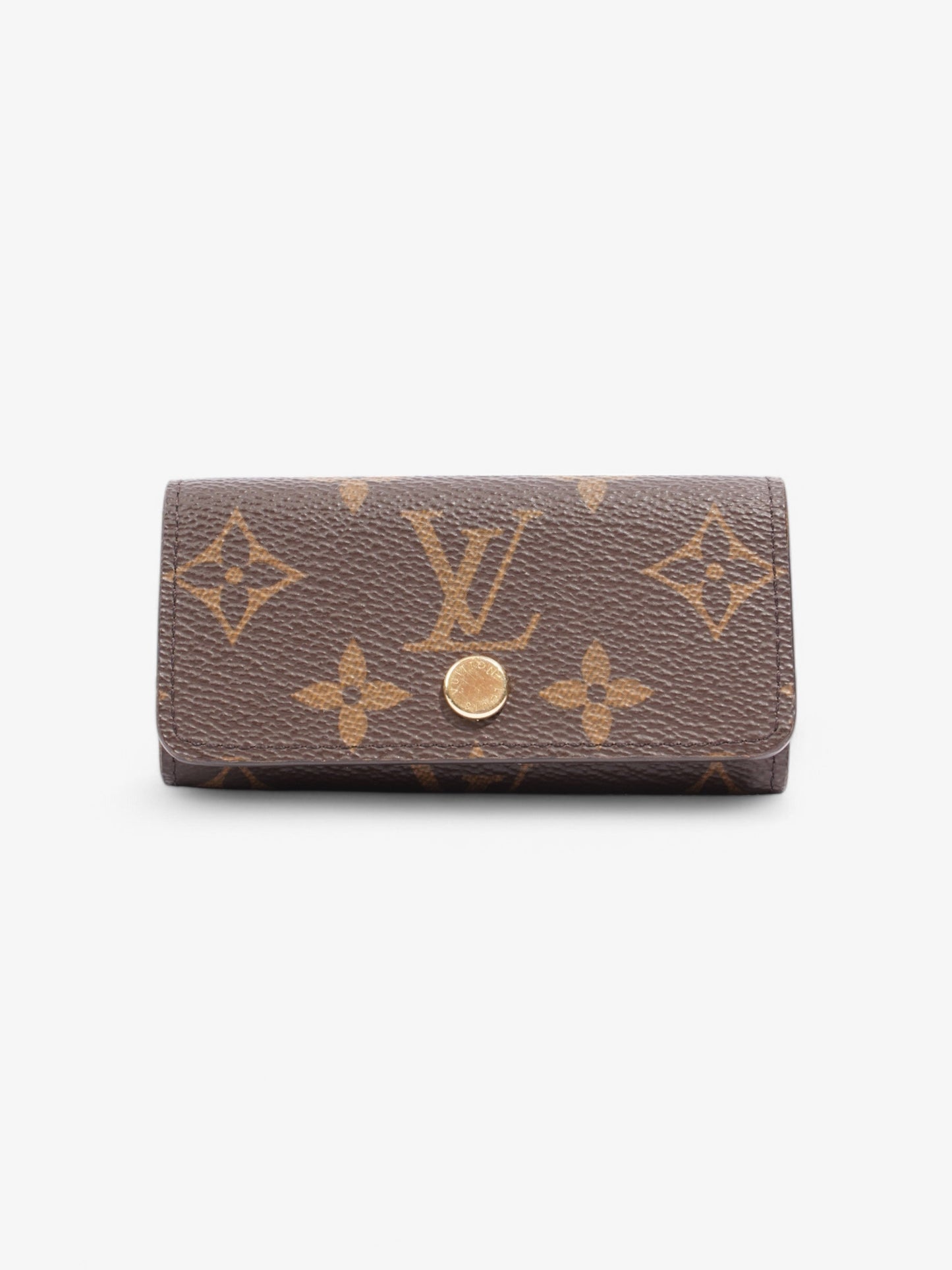 Louis Vuitton 4 Key Holder Monogram Coated Canvas