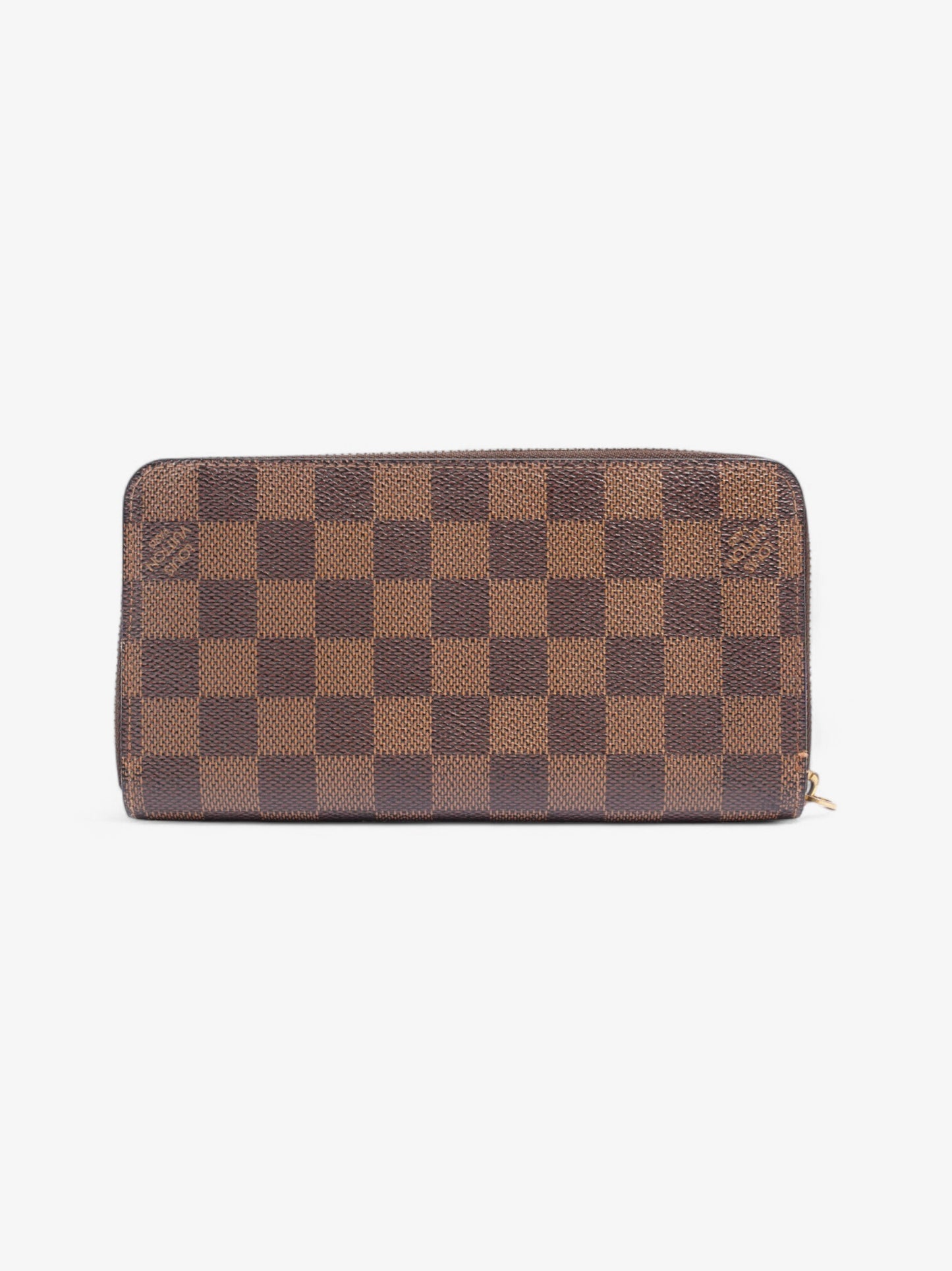 Louis Vuitton Zippy Wallet Damier Ebene Coated Canvas