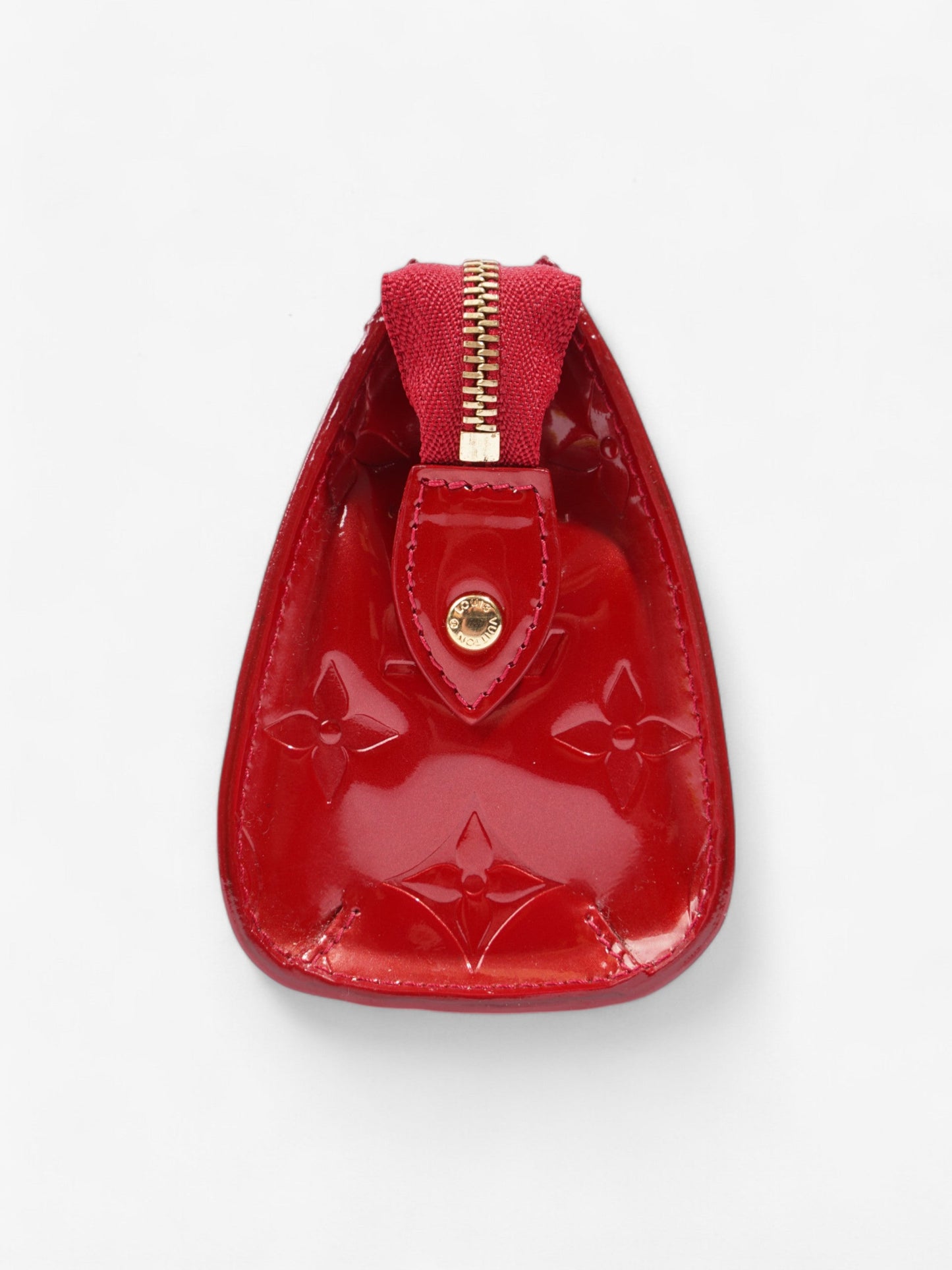 Louis Vuitton Trousse Cosmetic Pouch Monogram Vernis / Red Vernis Leather