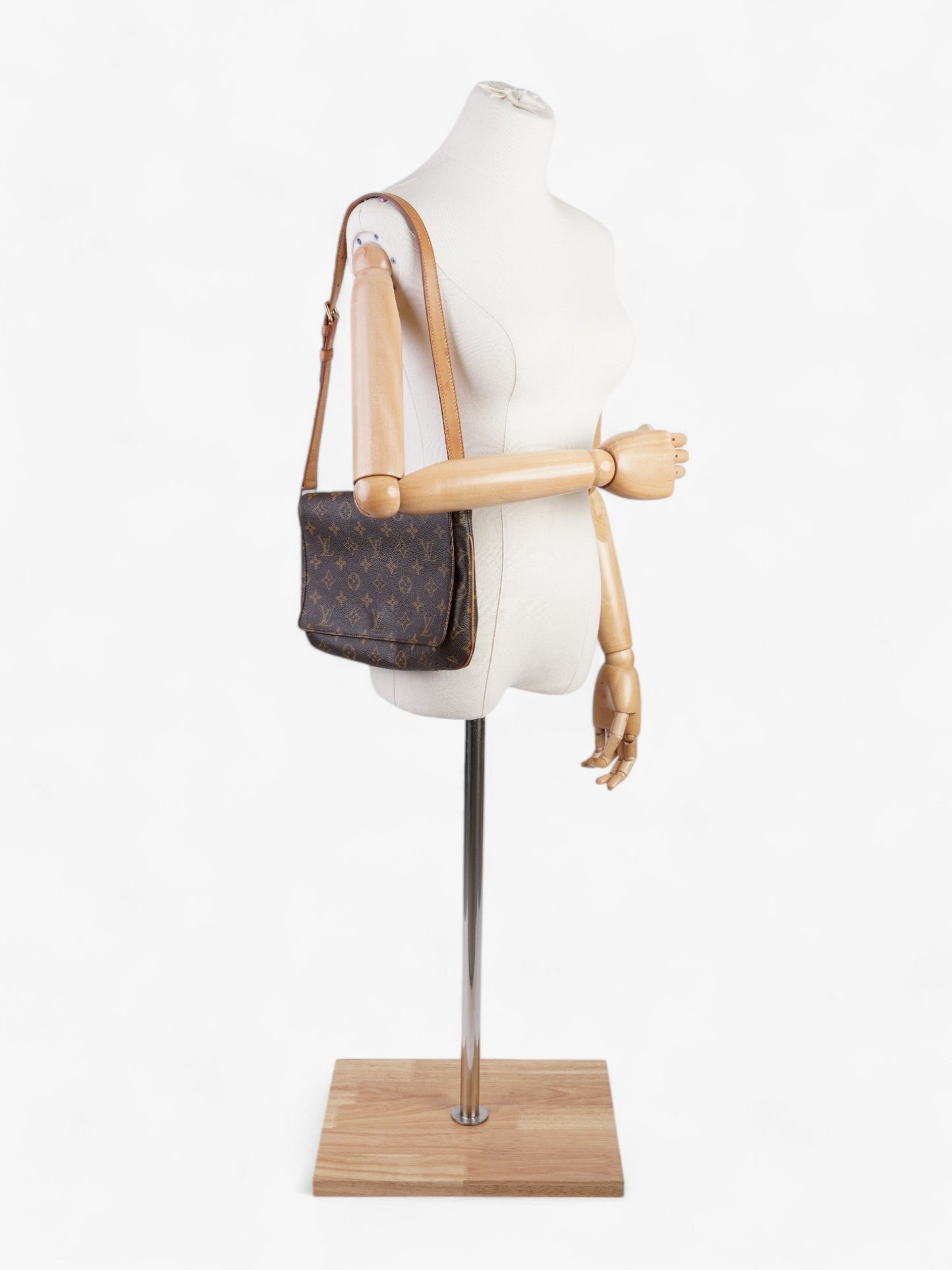 Louis Vuitton Musette Tango Monogram Coated Canvas