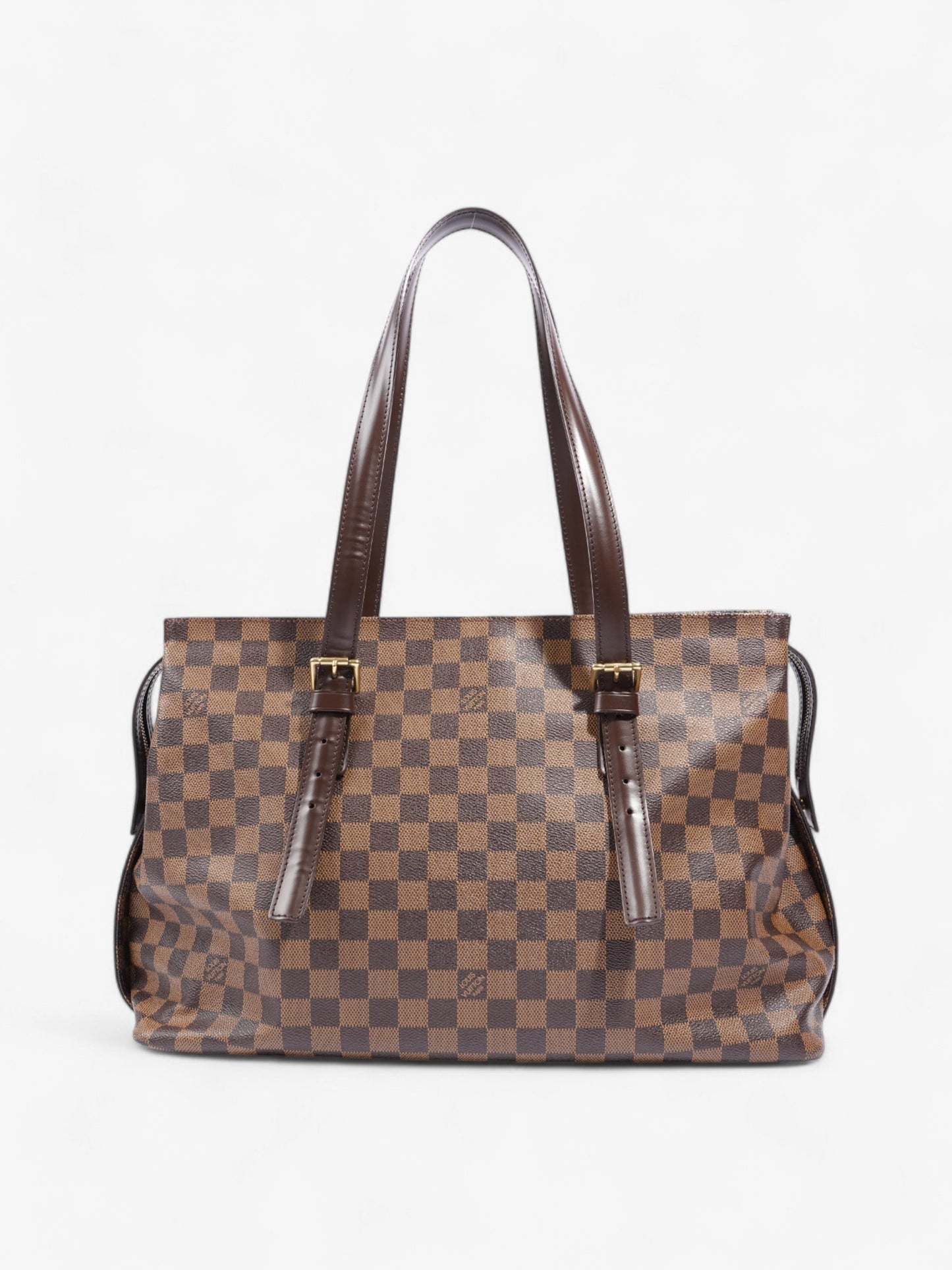 Louis Vuitton Chelsea Damier Ebene  Monogram Coated Canvas