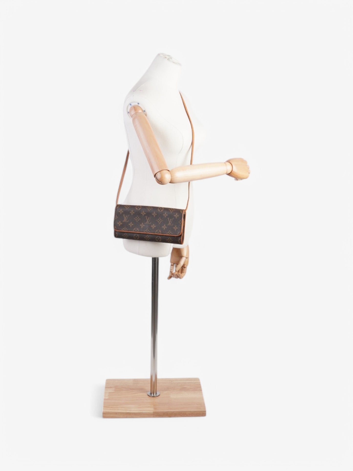 Louis Vuitton Twin Pochette Monogram Coated Canvas GM