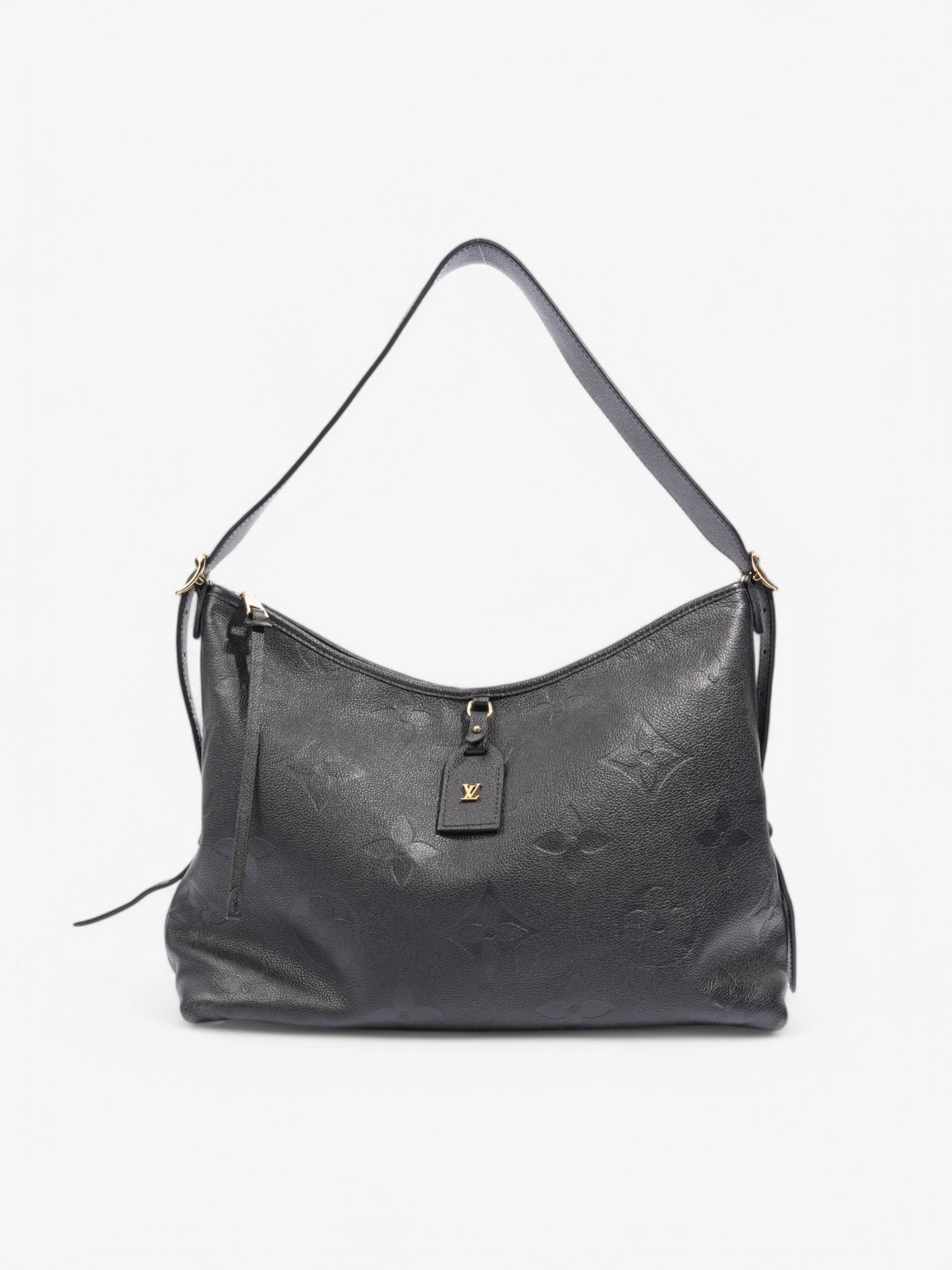 Louis Vuitton CarryAll Monogram Empreinte / Black Empreinte Leather MM