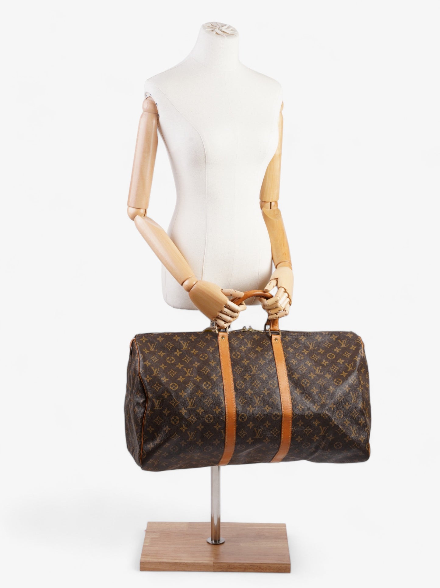 Louis Vuitton Keepall 55 Monogram Coated Canvas