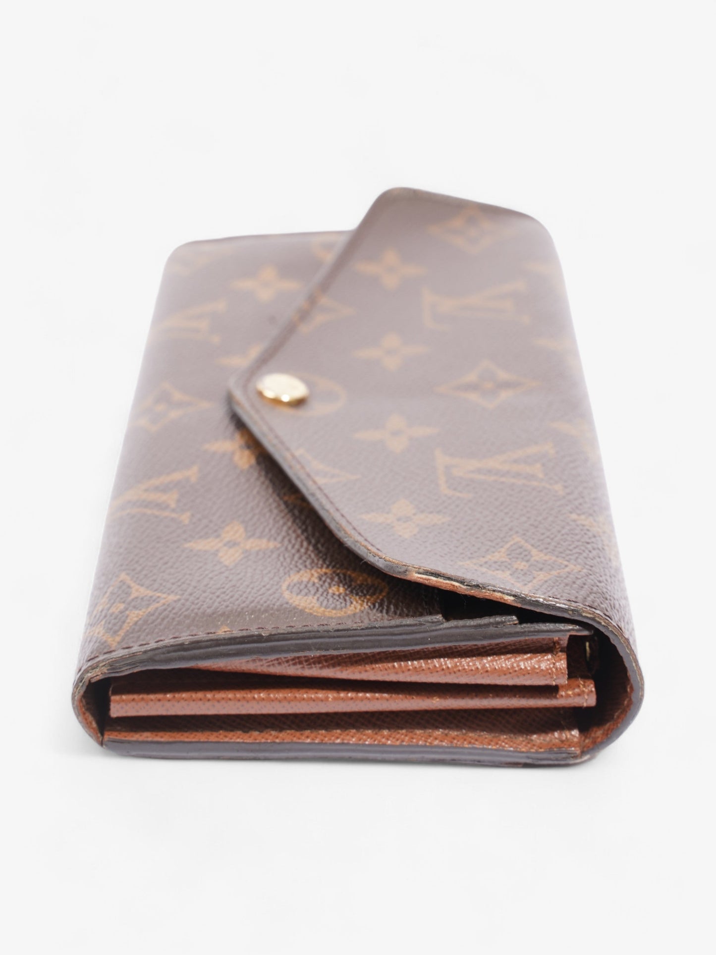 Louis Vuitton Sarah Wallet Monogram Coated Canvas