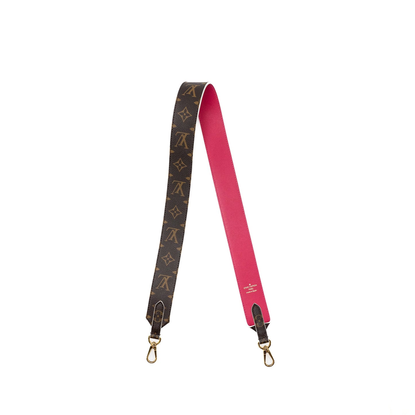 Louis Vuitton Shoulder Strap Monogram Canvas Pink