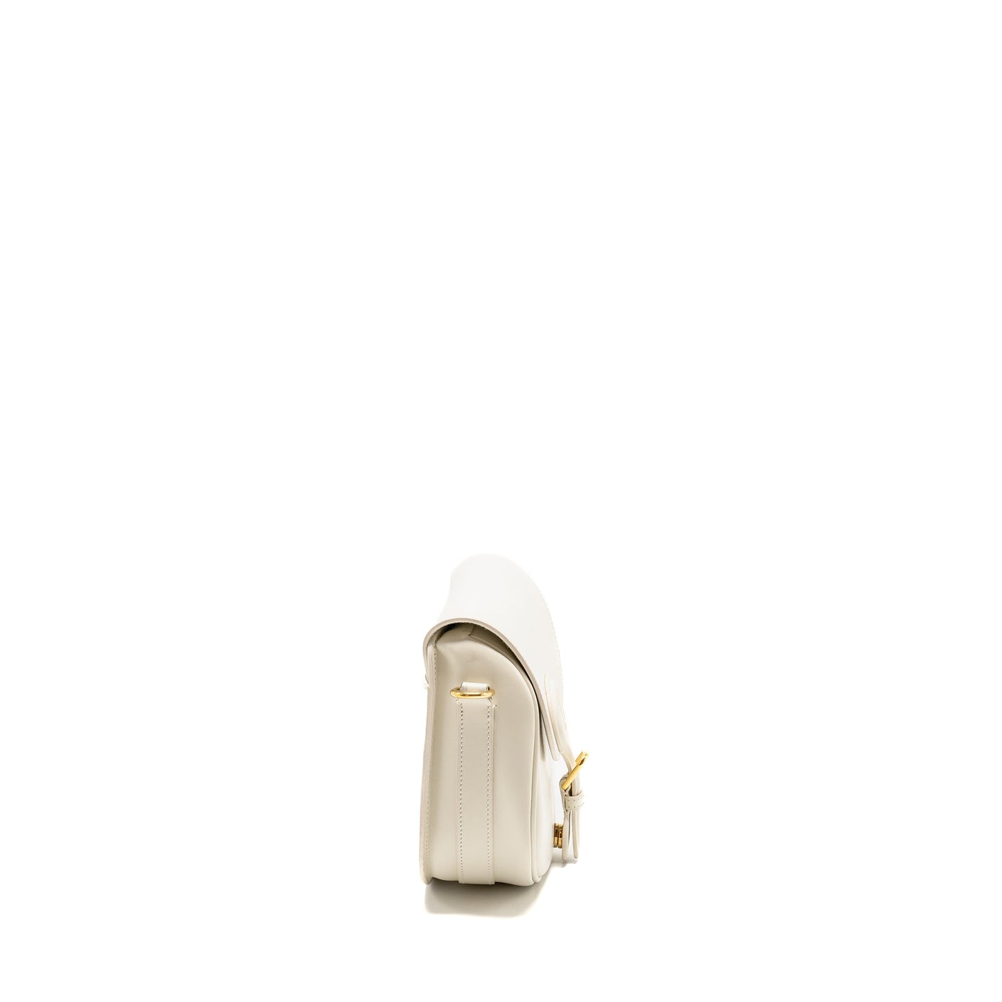 Dior Medium Dior Bobby Purse Calfskin White