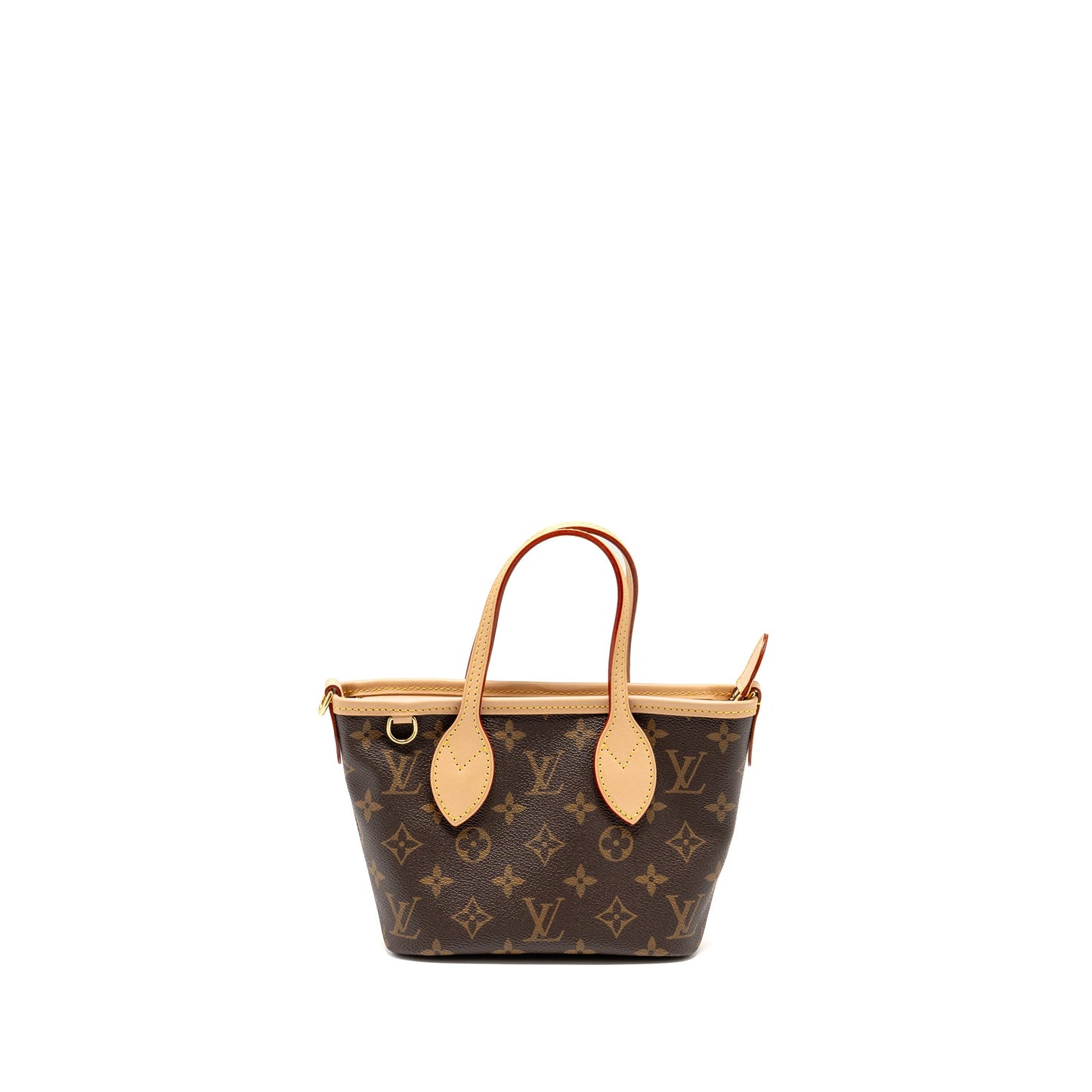 Louis Vuitton Neverfull Beige Strap Monogram Canvas
