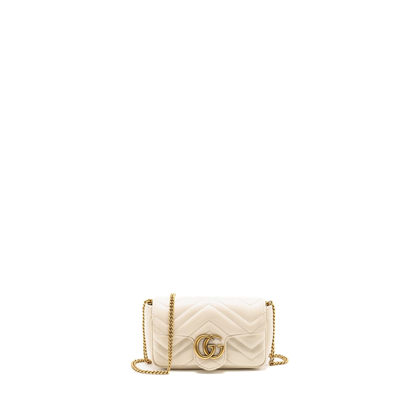 Gucci Marmont Super Mini Calfskin White