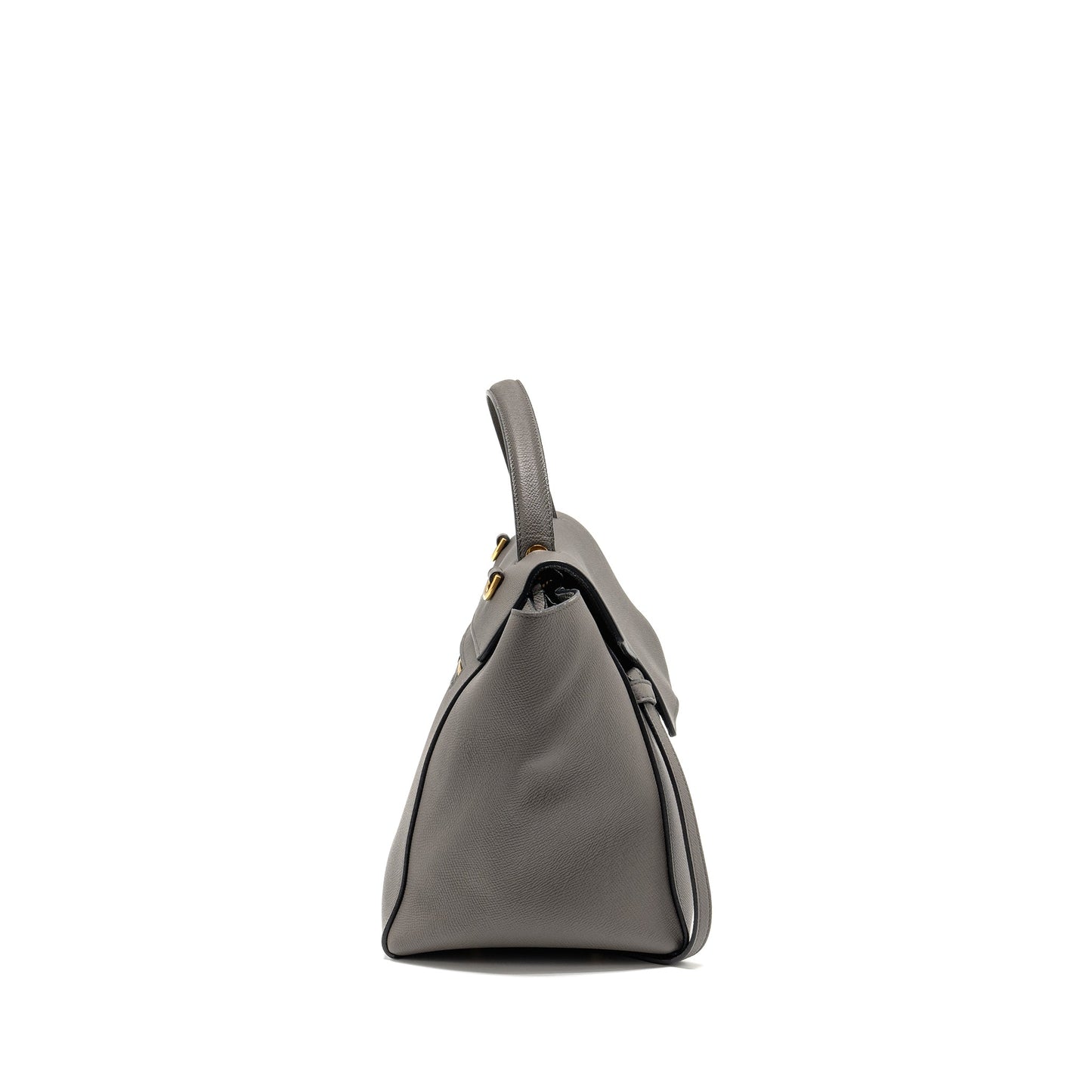 Celine Mini Belt Purse Calfskin Grey