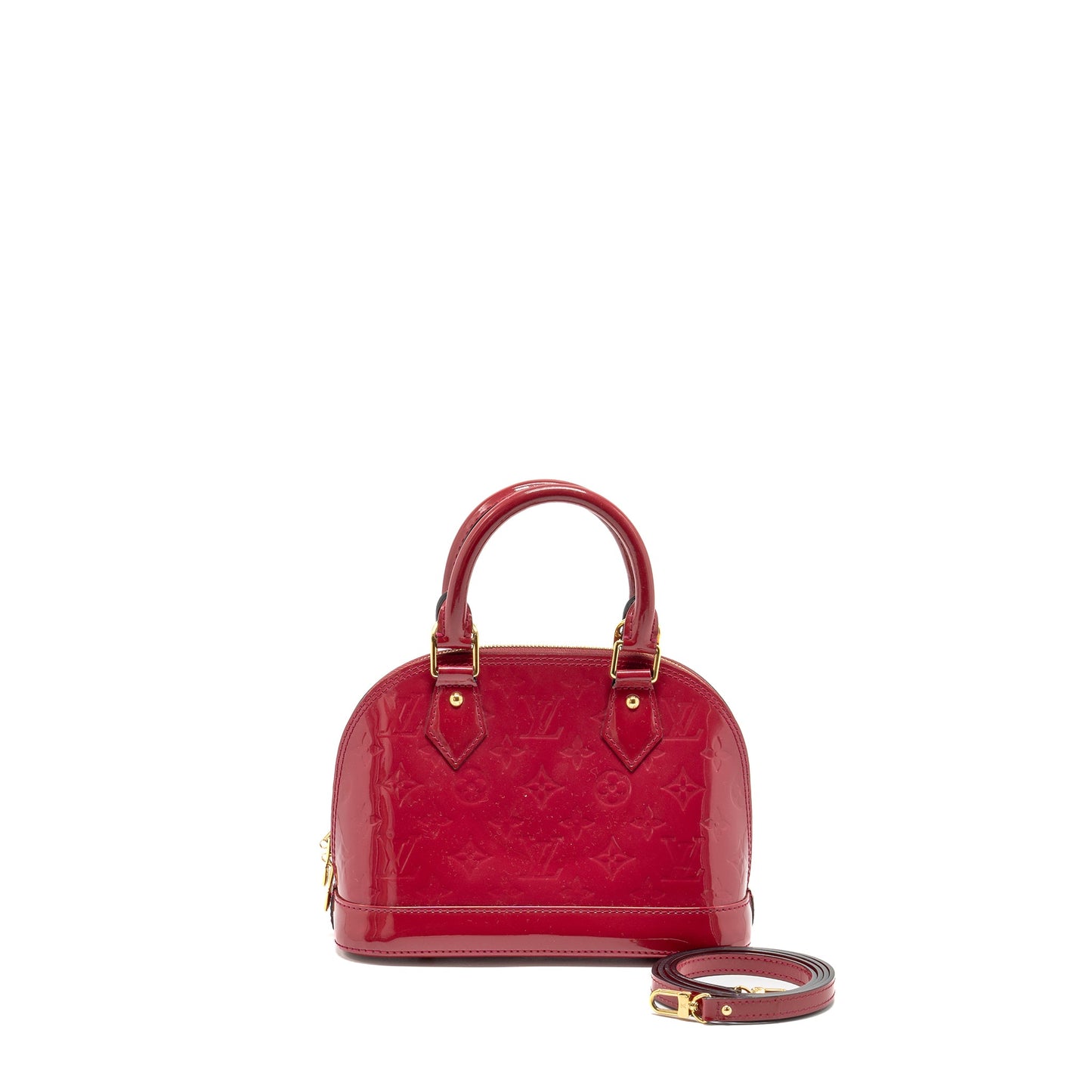 Louis Vuitton Alma Patent Indian Rose