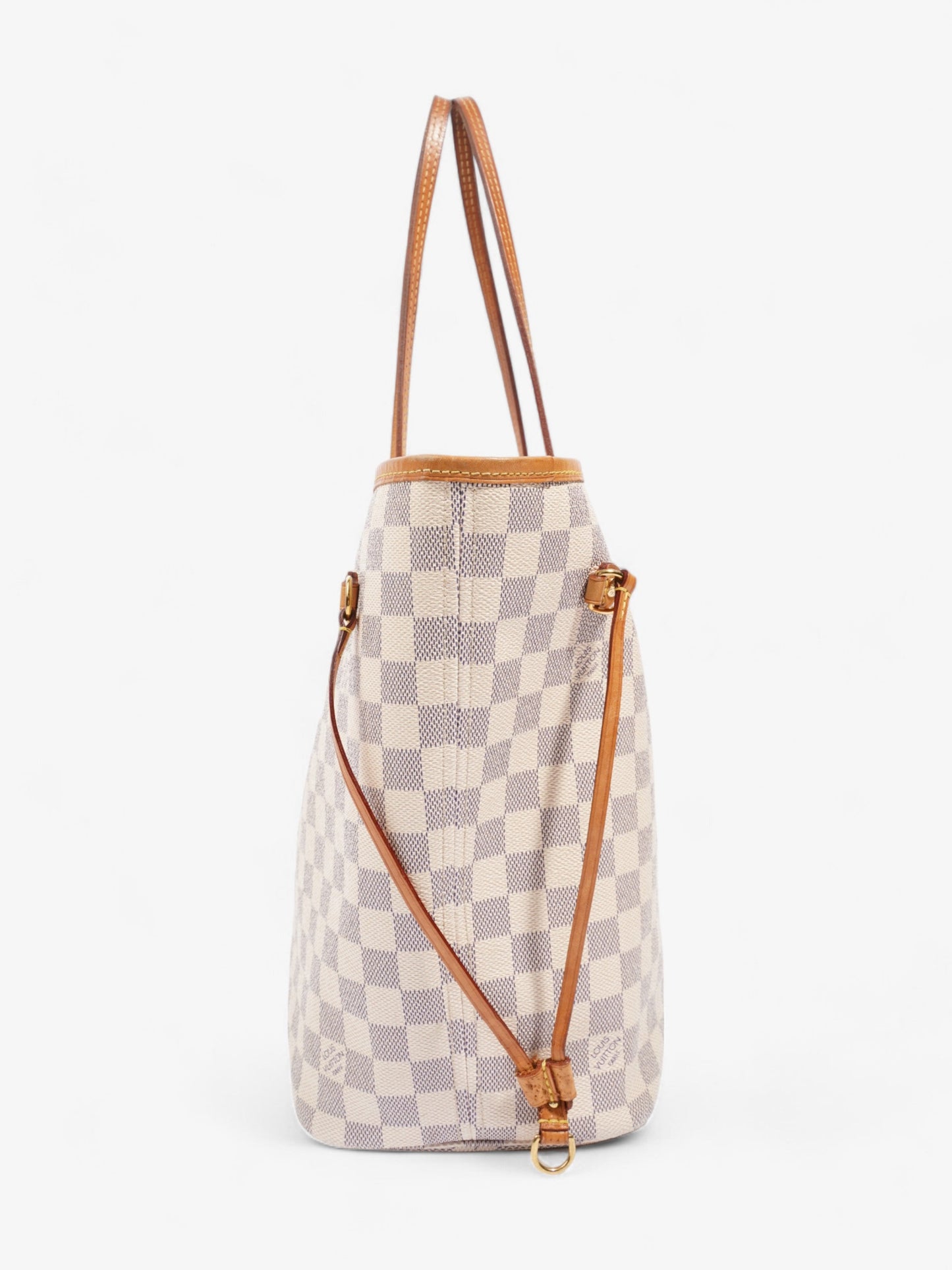 Louis Vuitton Neverfull Damier Azur Coated Canvas MM