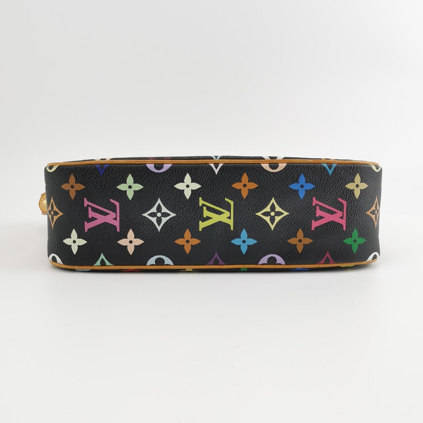 Louis Vuitton x Takashi Murakami Sologne Messenger Crossbody Bag Black Multicolor