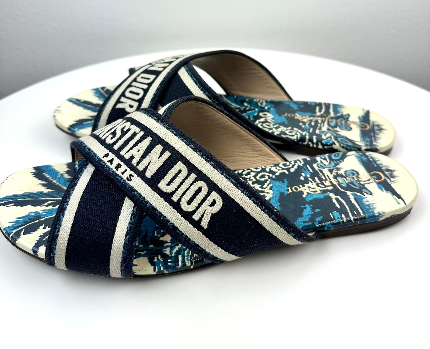 Christian Dior Criss Crossway slides size 39