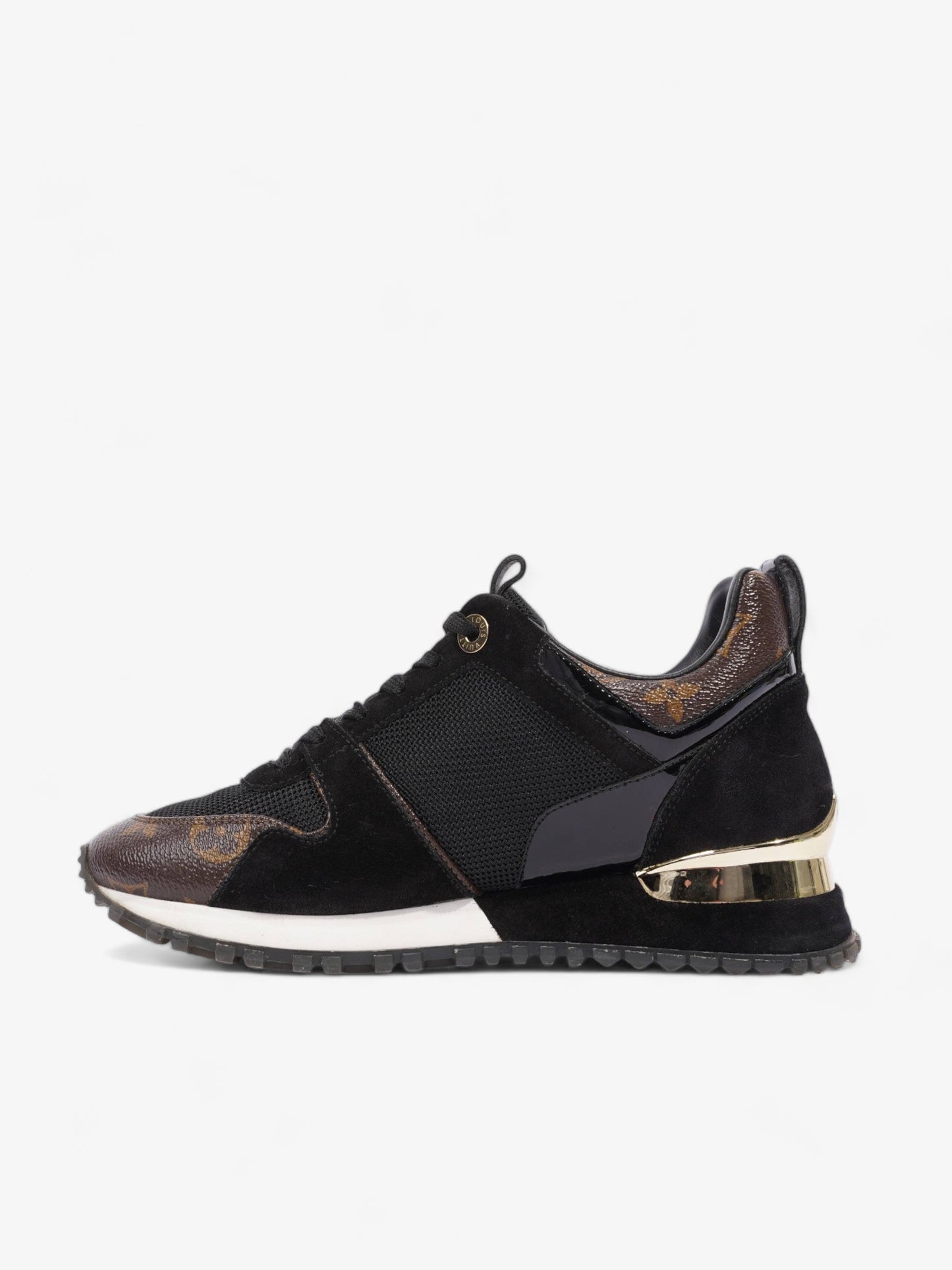 Louis Vuitton Run Away Sneaker Black / Monogram Mesh EU 35 UK 2