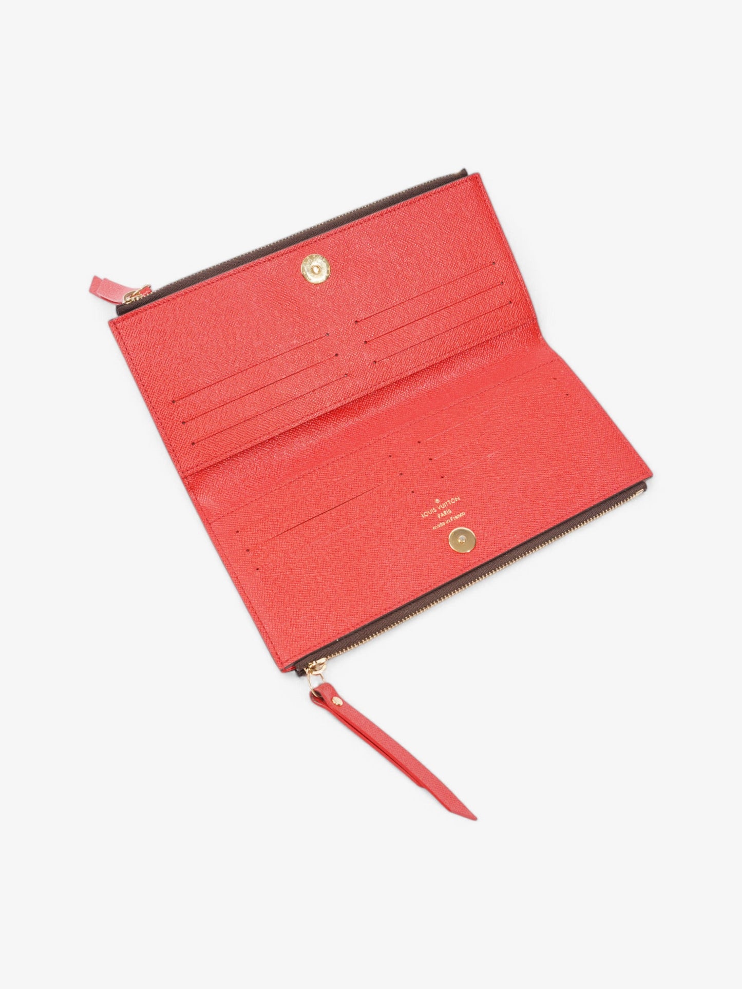 Louis Vuitton Adele Monogram / Red Coated Canvas