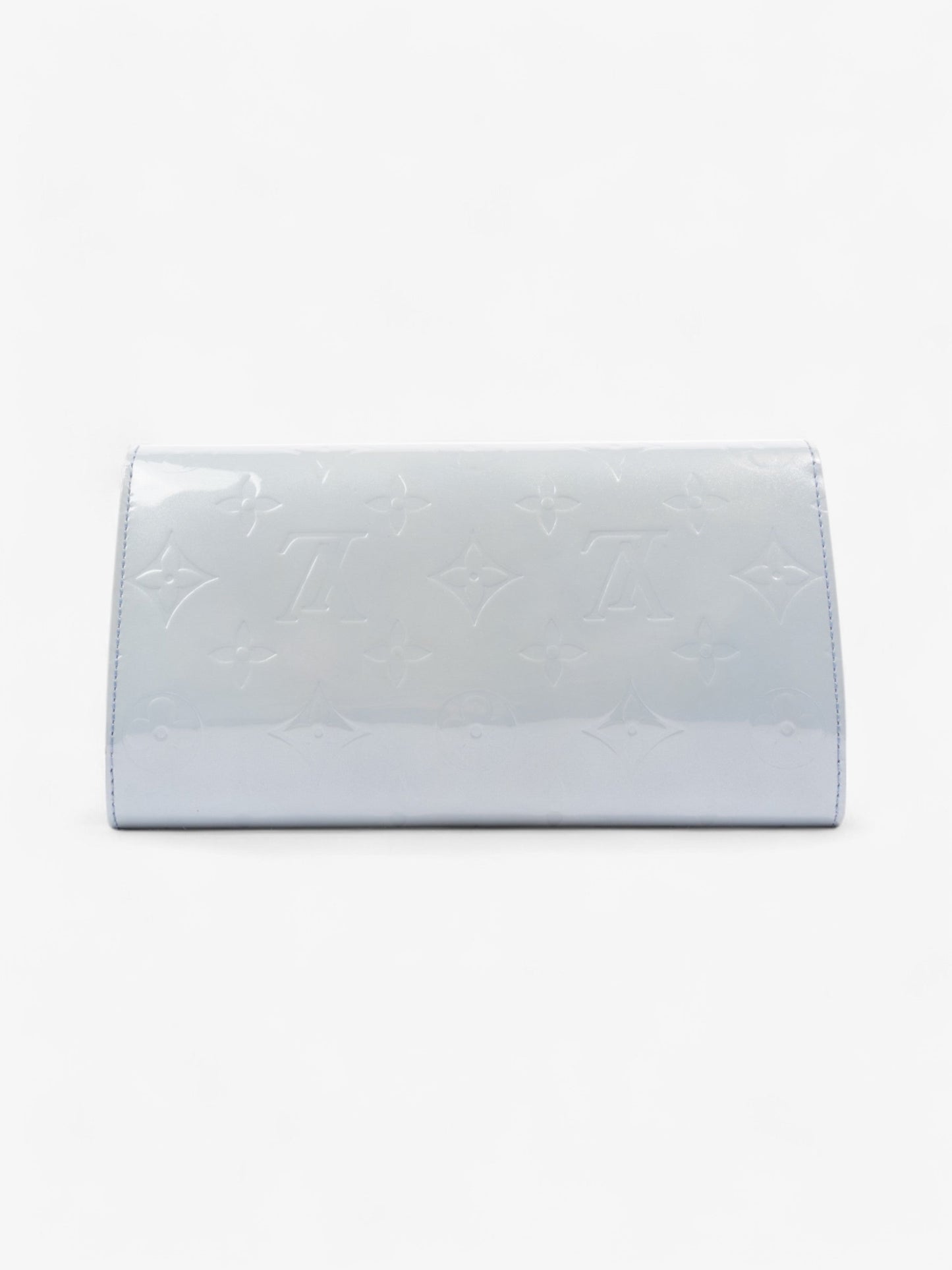 Louis Vuitton Sarah Wallet Monogram Vernis / Pale Blue Vernis Leather