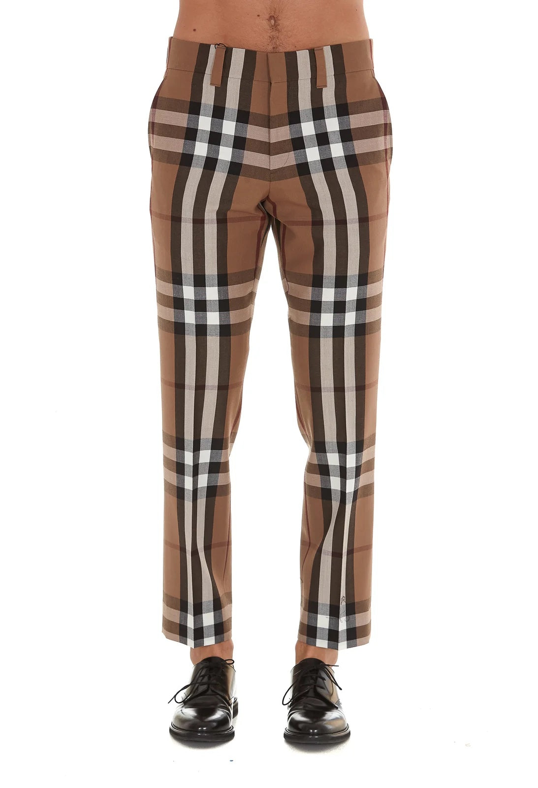 BURBERRY HOUSE CHECK TAILORED TROUSERS