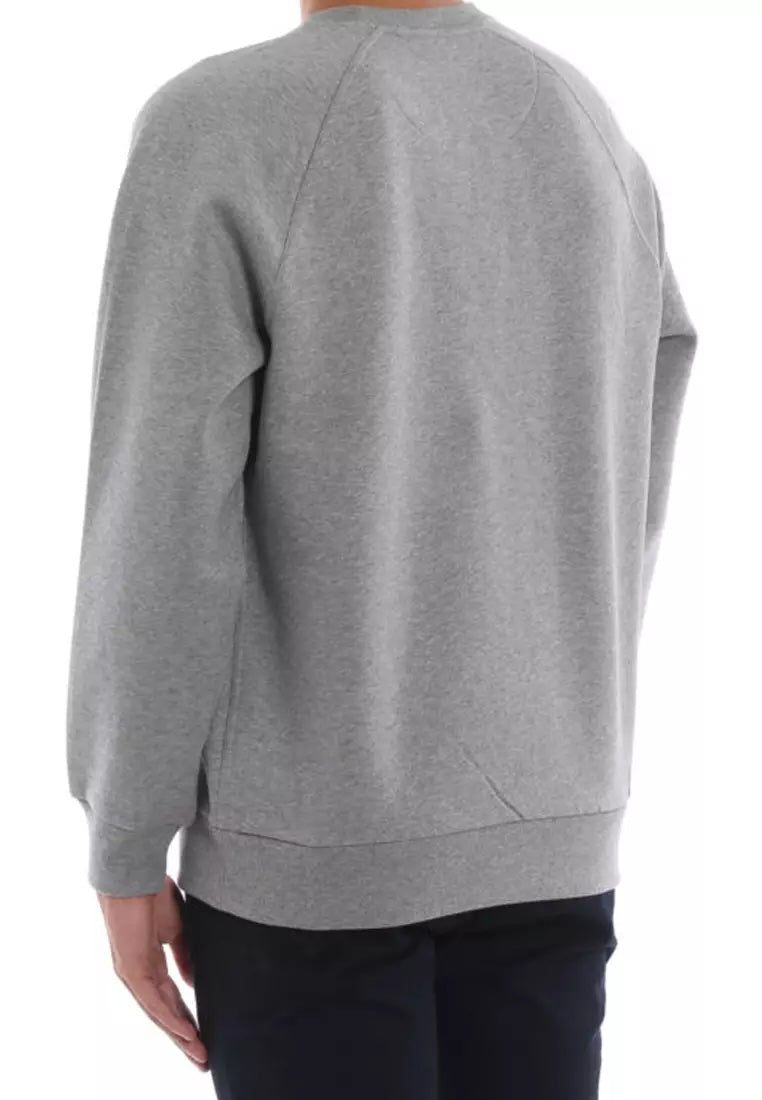 BURBERRY MEN'S BATTARNI LOGO CREWNECK SWEATSHIRT